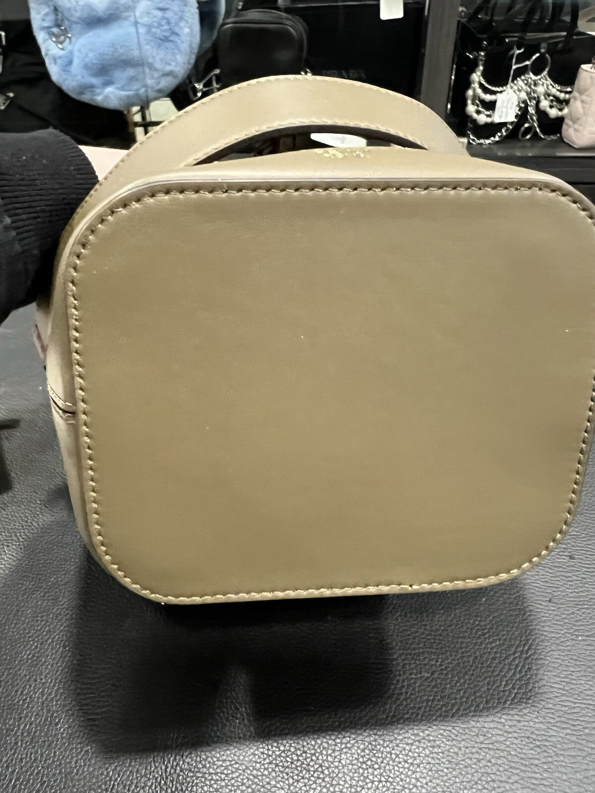 Fendi Forest Green Mon Tresor Bucket Bag W/Duster Retail $1950