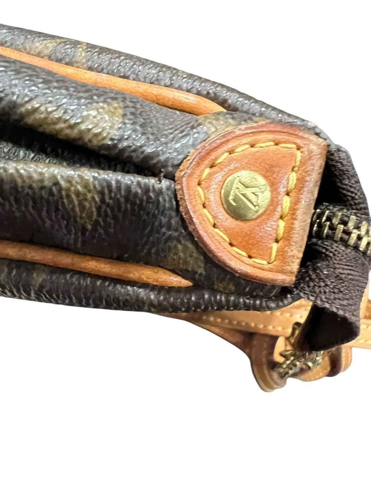 Louis Vuitton Eva Crossbody Brown Canvas Coated Monogram With Authenticity