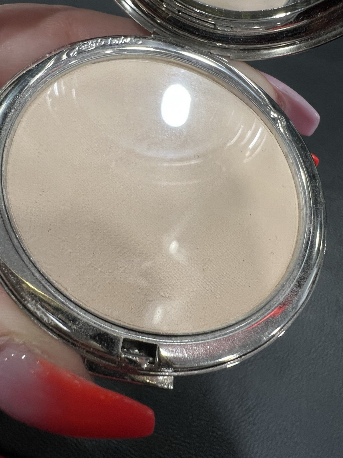 Judith Leiber Pave Crystal Art Deco Powder Compact (NWOB)