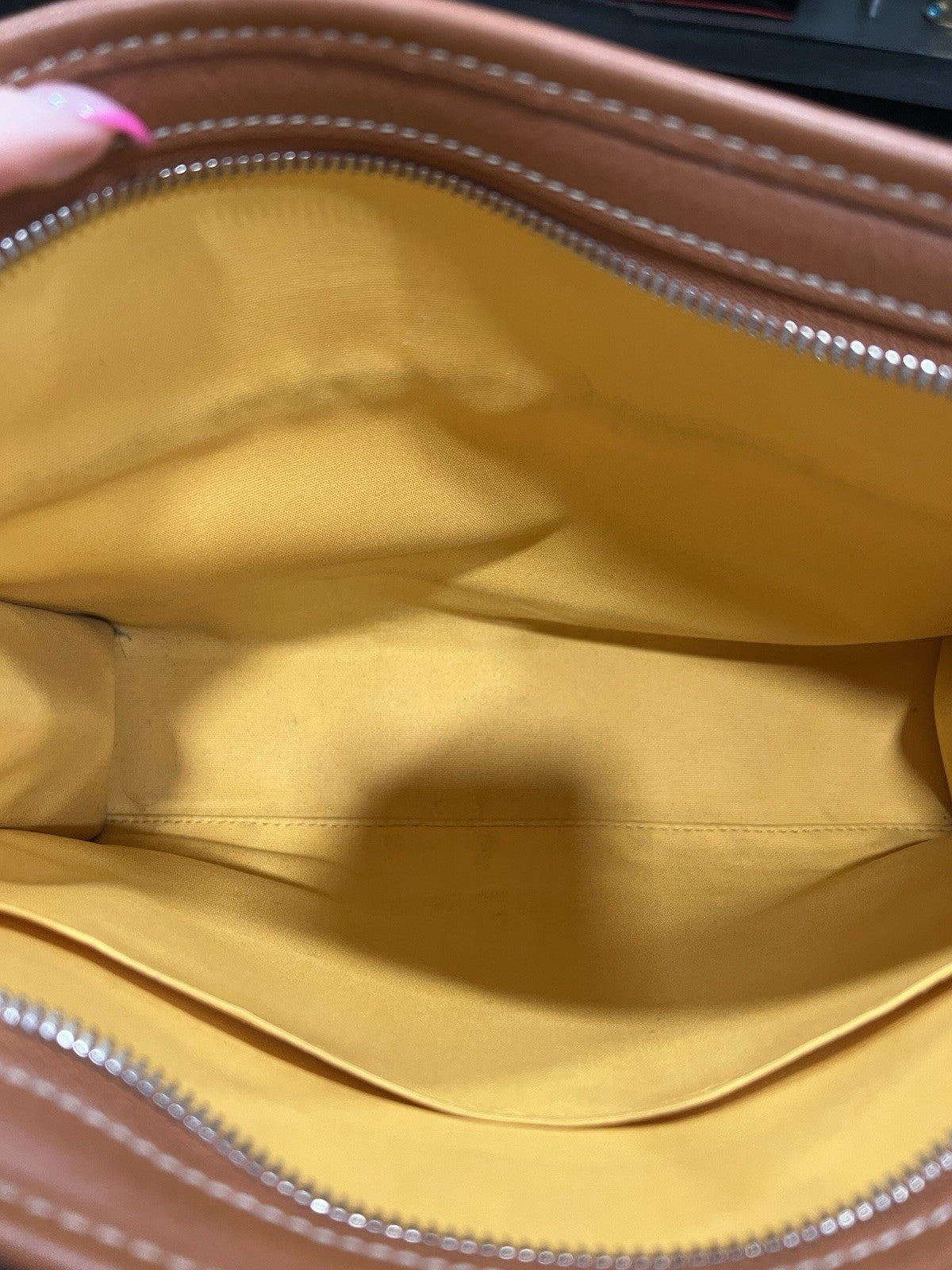 Goyard Jouvence Coated Canvas GM Toiletry Pouch W/Authentication