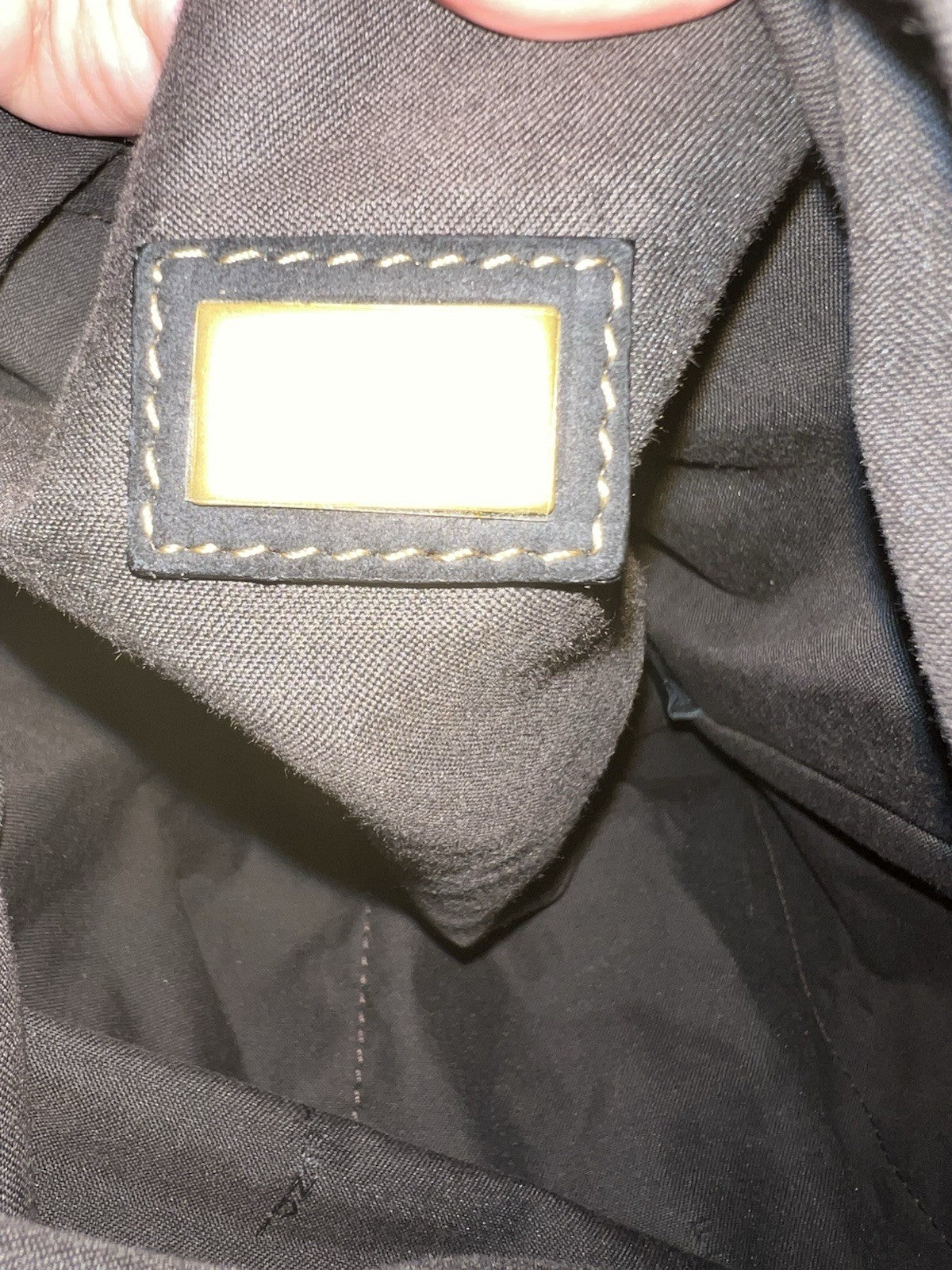 Fendi Vintage Suede Palazzo Bucket Bag Y2k 2006 Collection