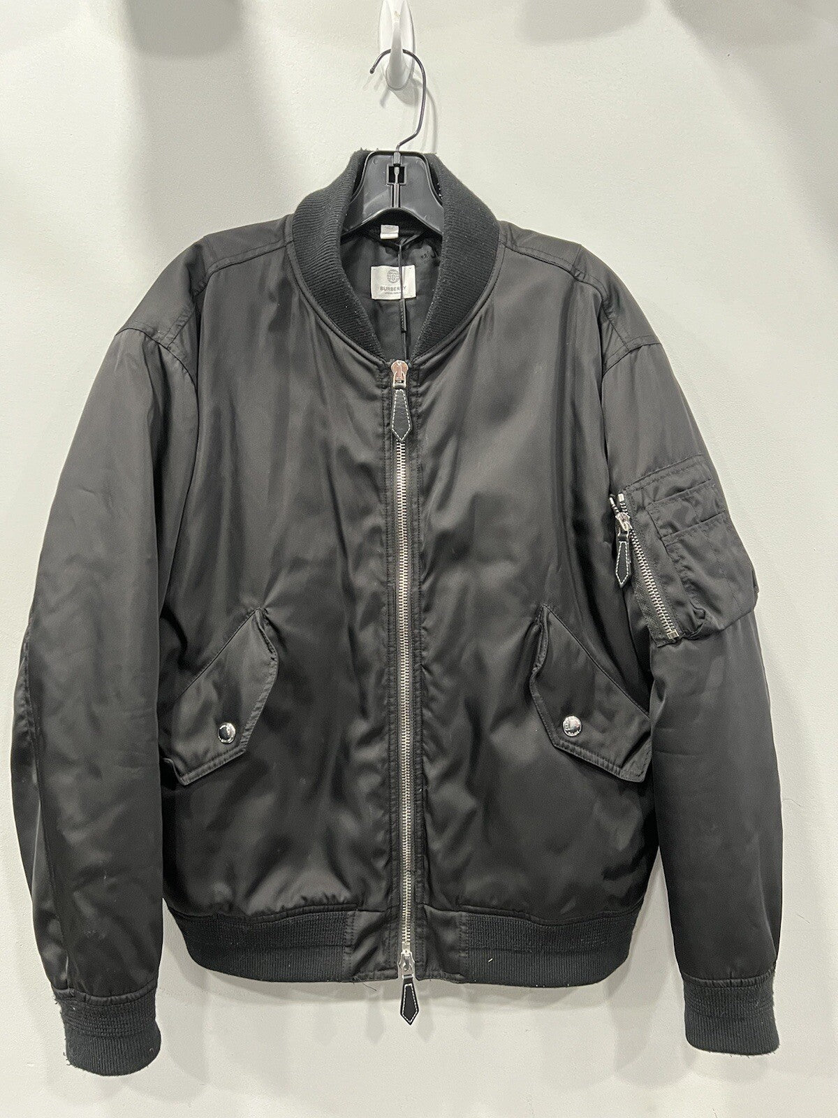 Burberry Men's Size M Mermaid Applique Bomber Jacket