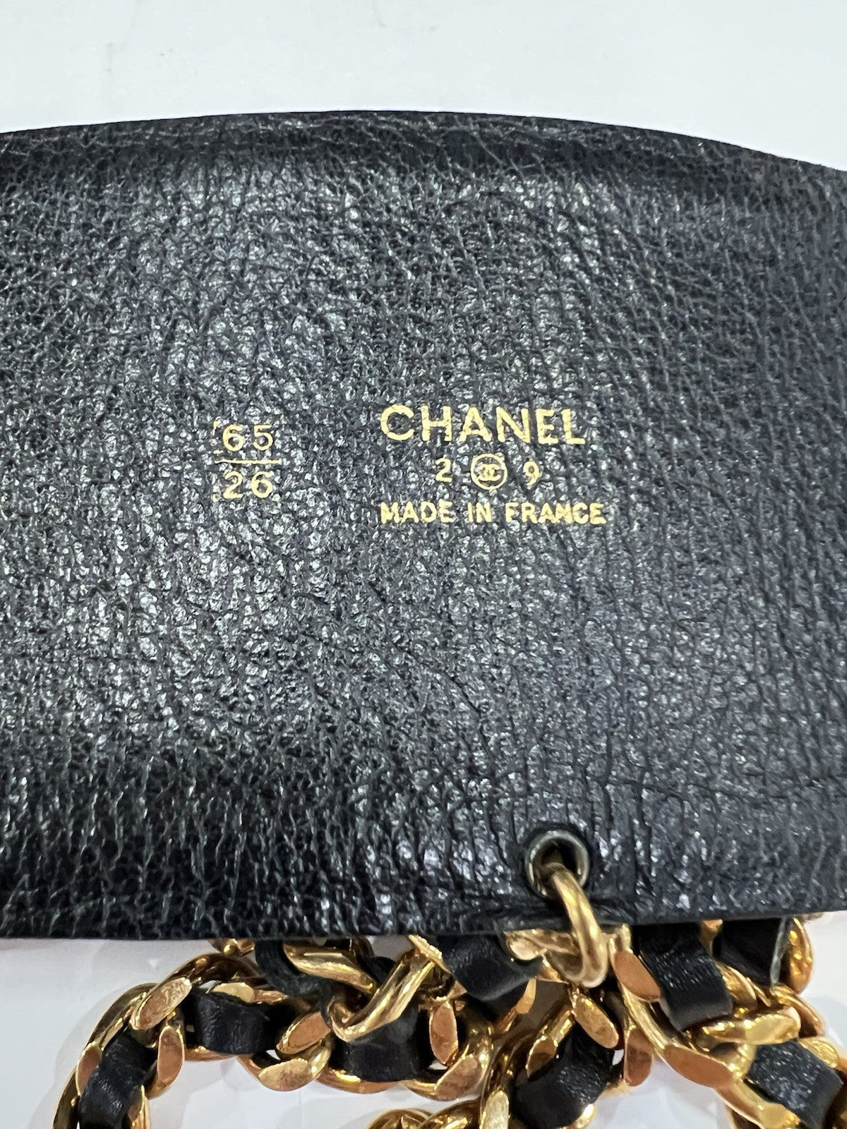 Chanel Runway 1992 Multi Chain Medallion Belt With Authenticity Size 26"
