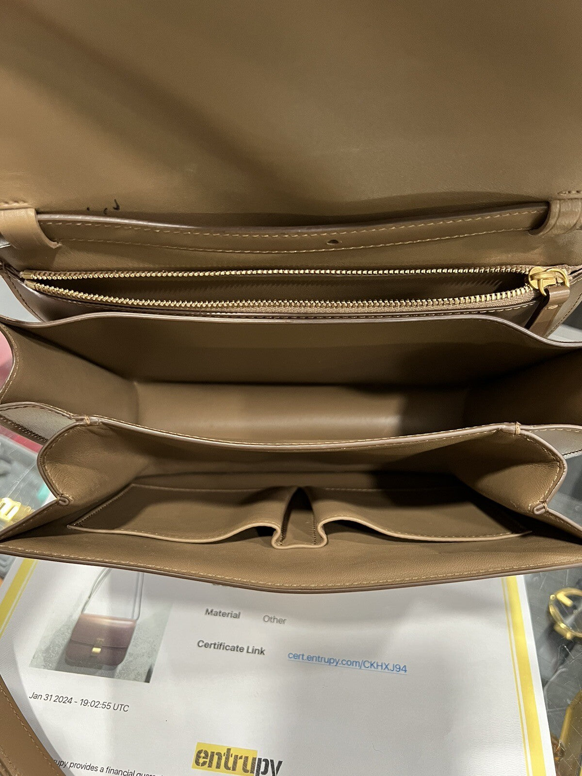 Celine Medium Classic Box Bag W/Certificate & Tags