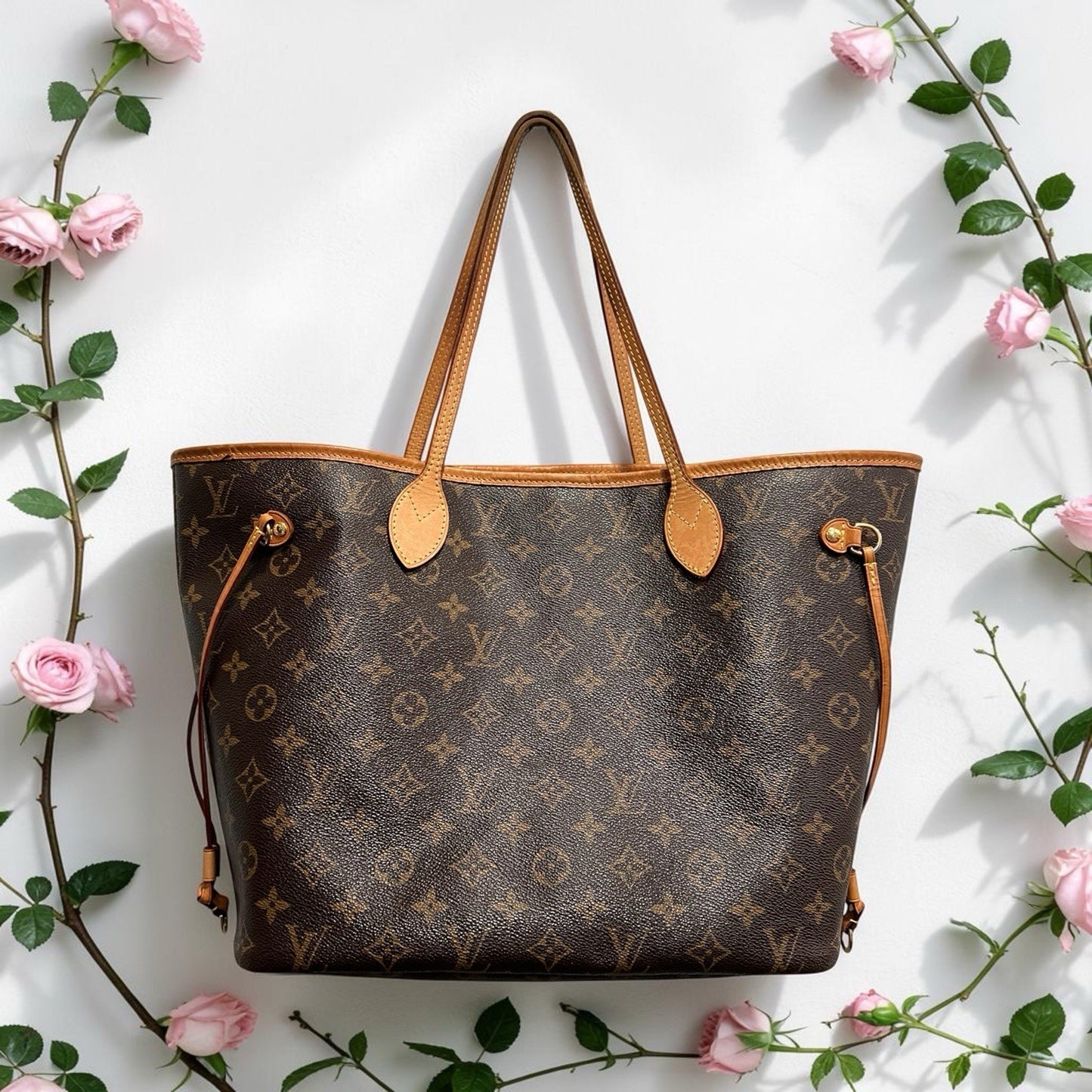 Louis Vuitton Monogram Neverfull MM W/Certificate Of Authenticity Retail $2240