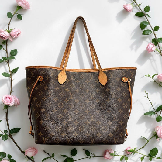 Louis Vuitton Monogram Neverfull MM W/Certificate Of Authenticity Retail $2240