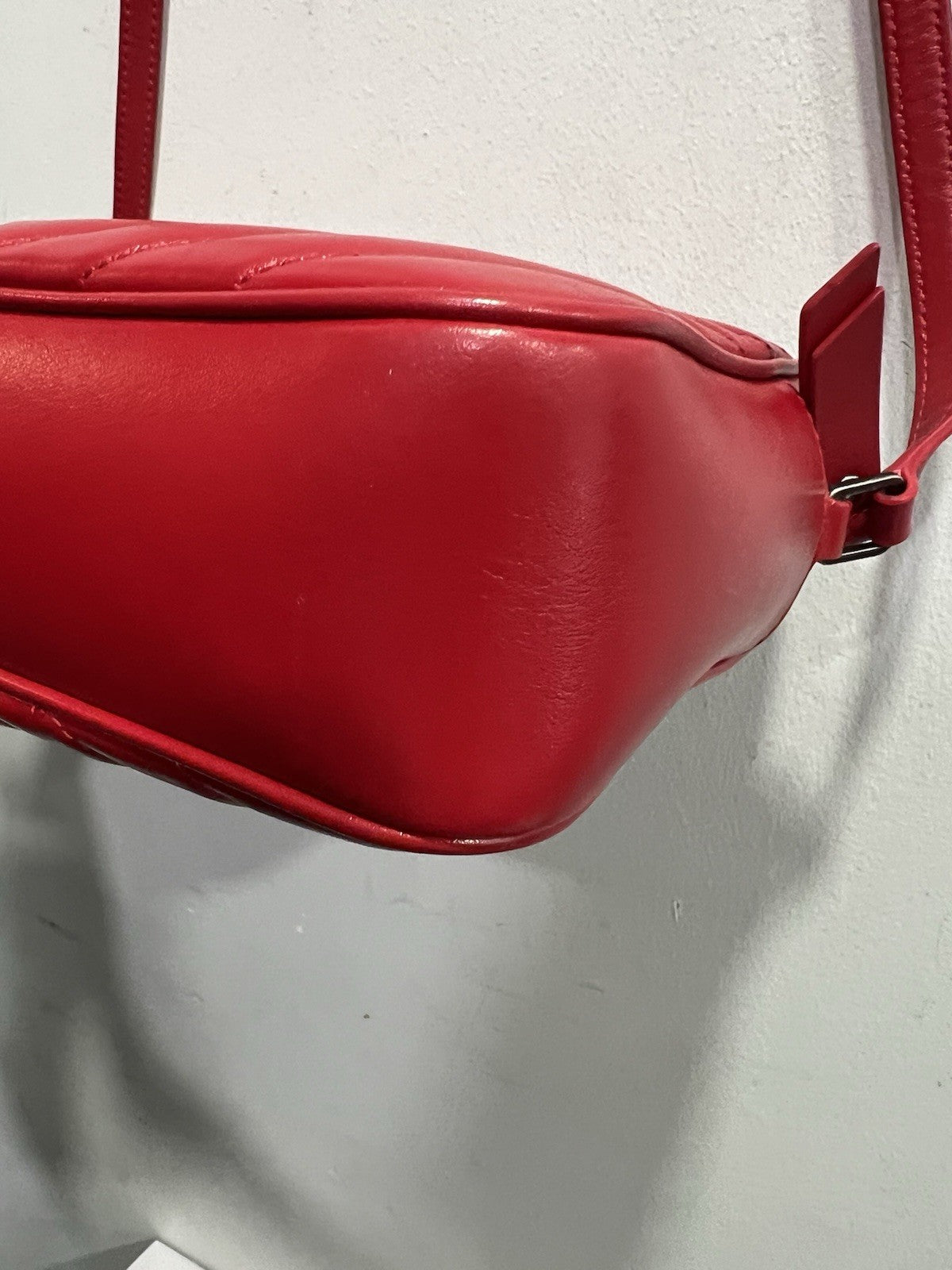 Saint Laurent Matelassé Calfskin Lou Camera Crossbody Bag