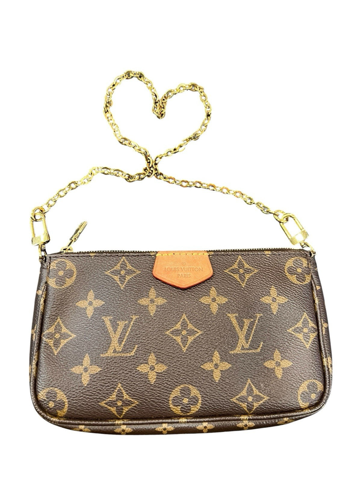 Louis Vuitton Monogram Cavas Pochette Bag W/Authenticity