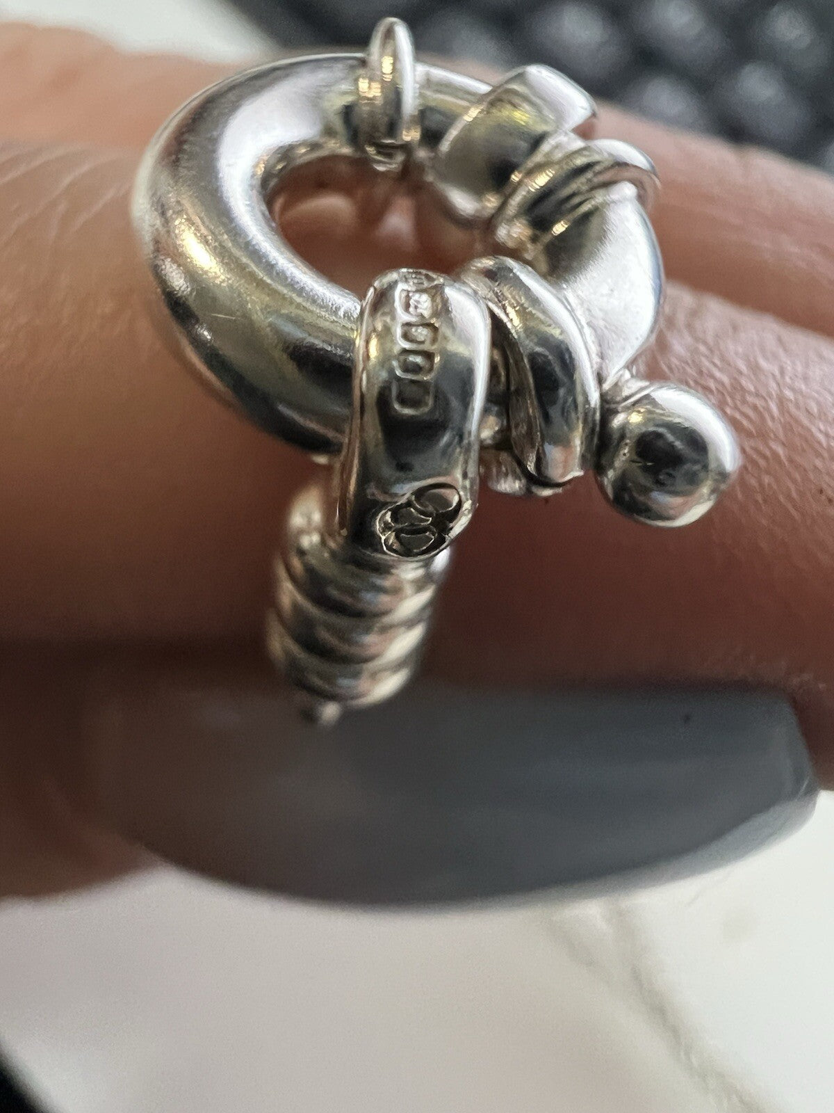 Konstantino .925 Sterling Silver 18k Gold Amethyst Pearl RARE Necklace