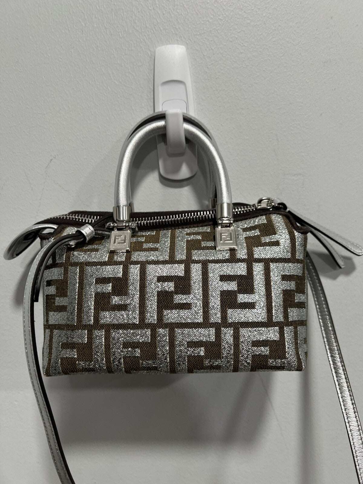 Fendi Mini By The Way Icons Bag Tags & Duster NWOT