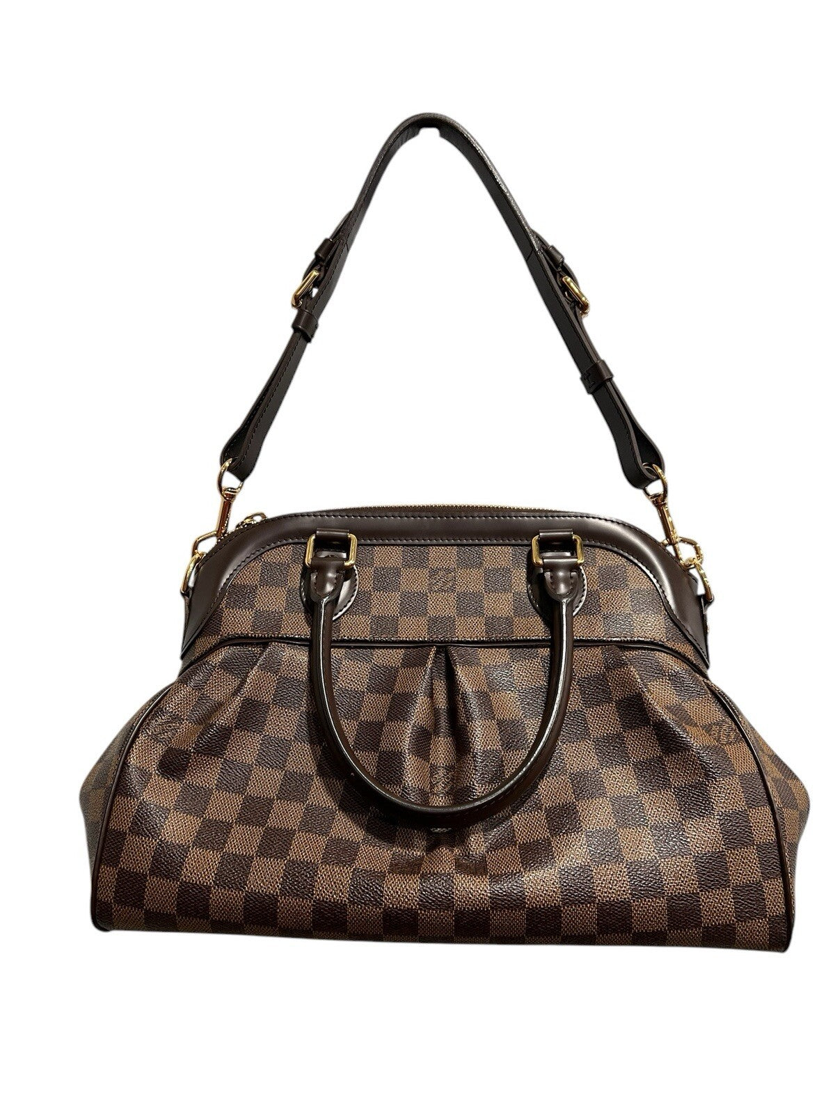 Louis Vuitton Damier EbeneTrevi PM W/Certificate Of Authenticity