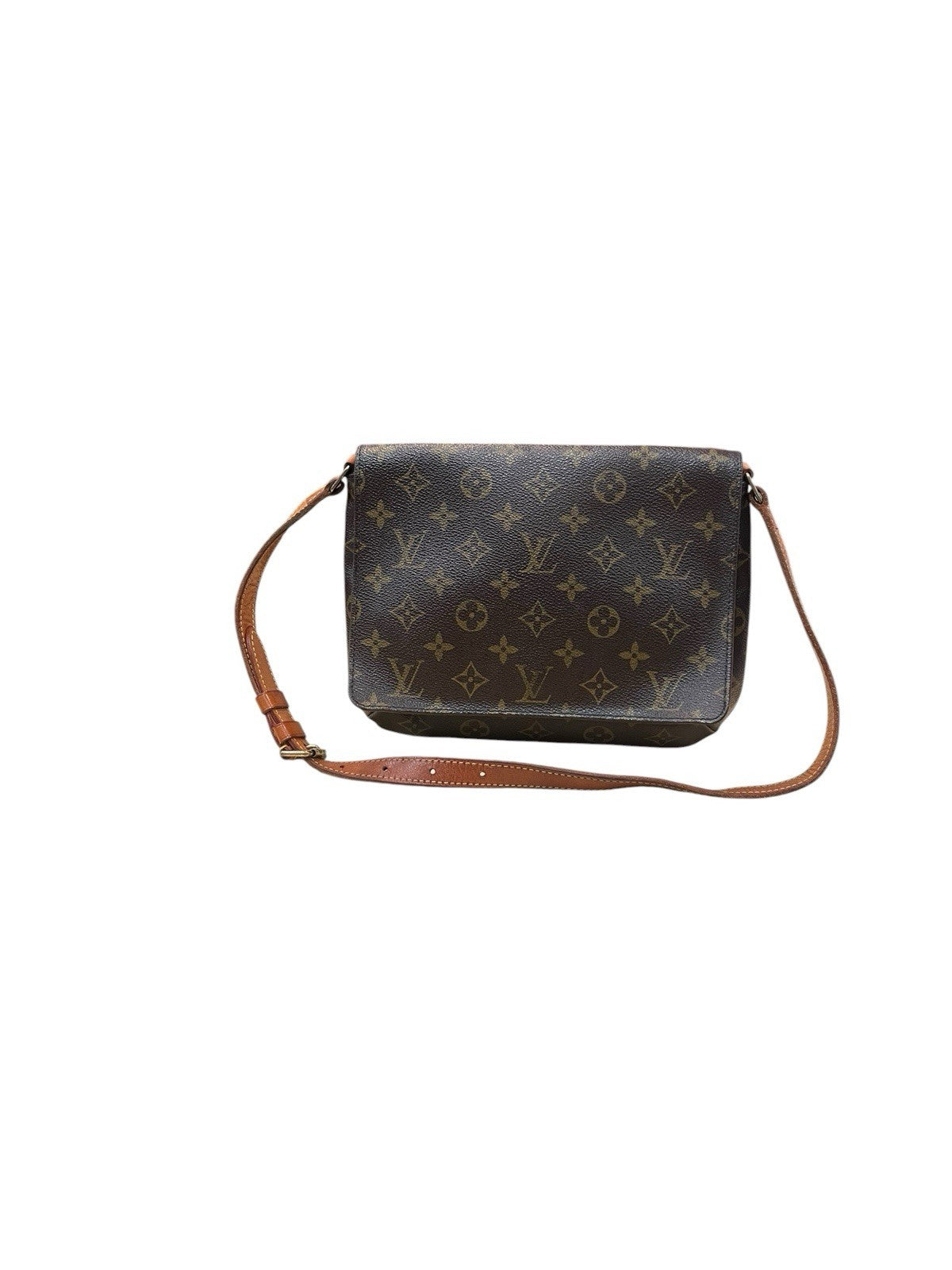 Louis Vuitton Monogram Musette Shoulder Bag With Authenticity