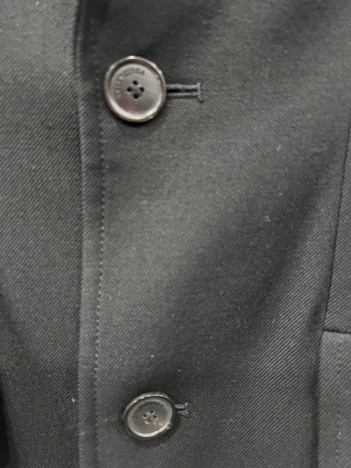 Balenciaga 2016 Black Virgin Wool Hourglass Blazer Size 36/US4 Retail $3200