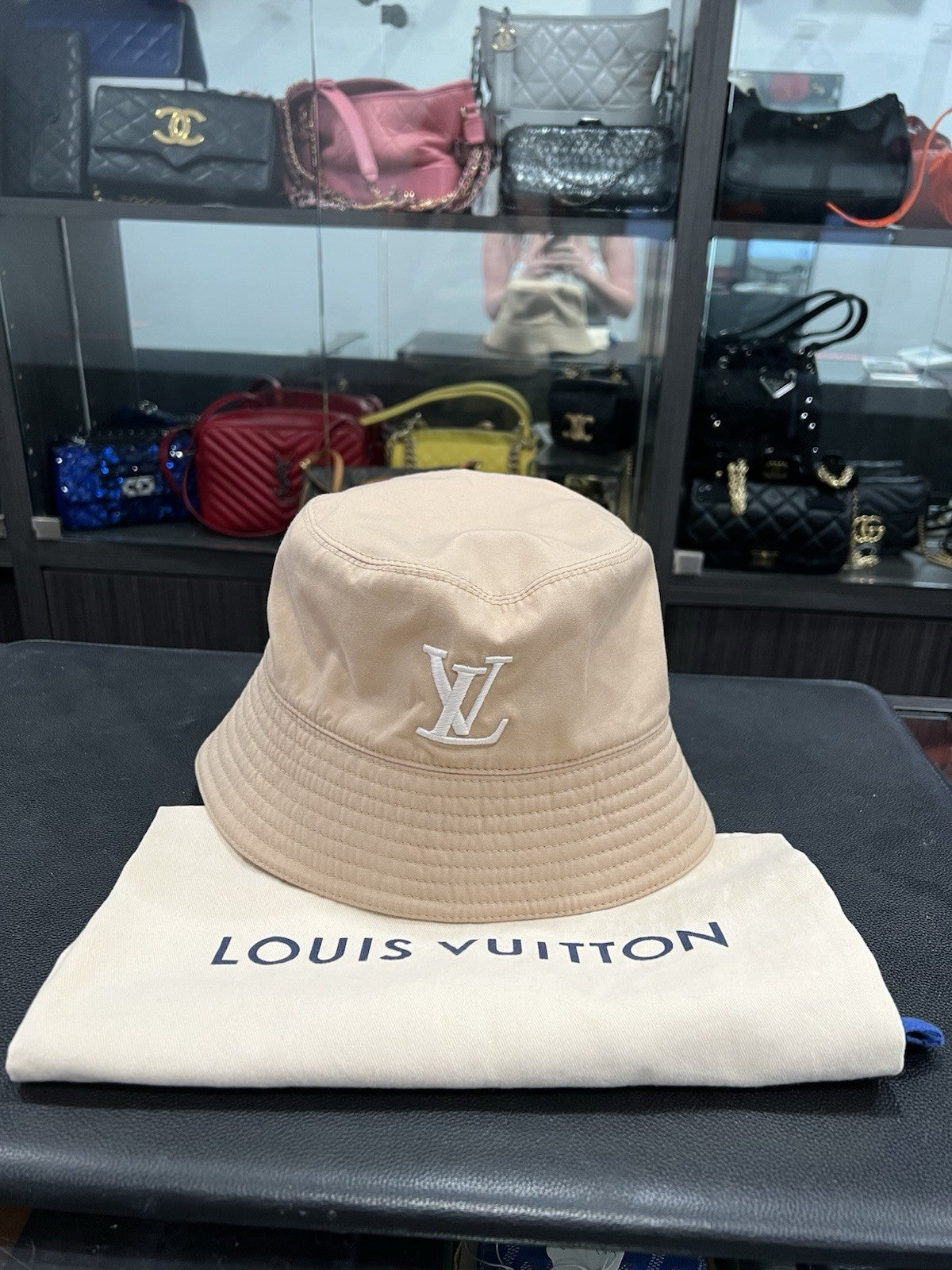 Louis Vuitton Only Bucket hat With Duster Retail $625 SOLD OUT