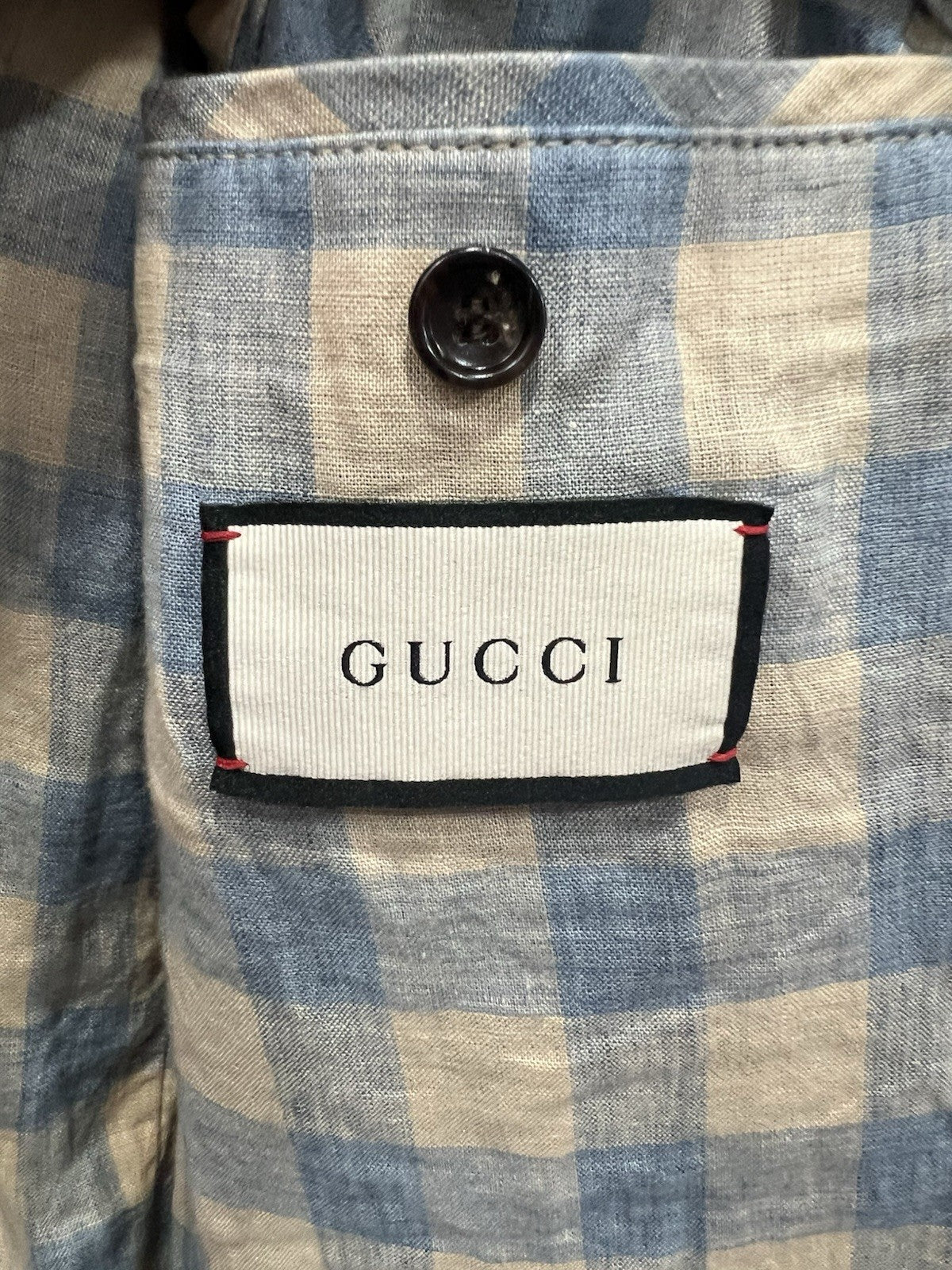 Gucci Denim Band Tour Jacket Size L