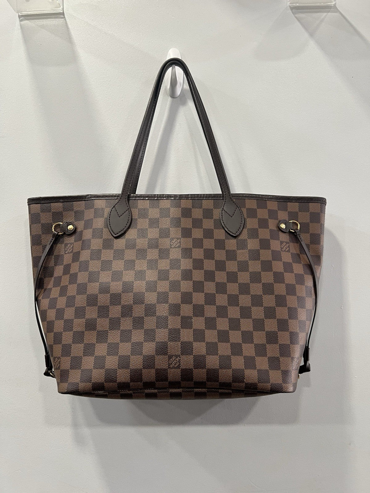 Louis Vuitton Damier Ebene Neverfull MM W/Authenticity