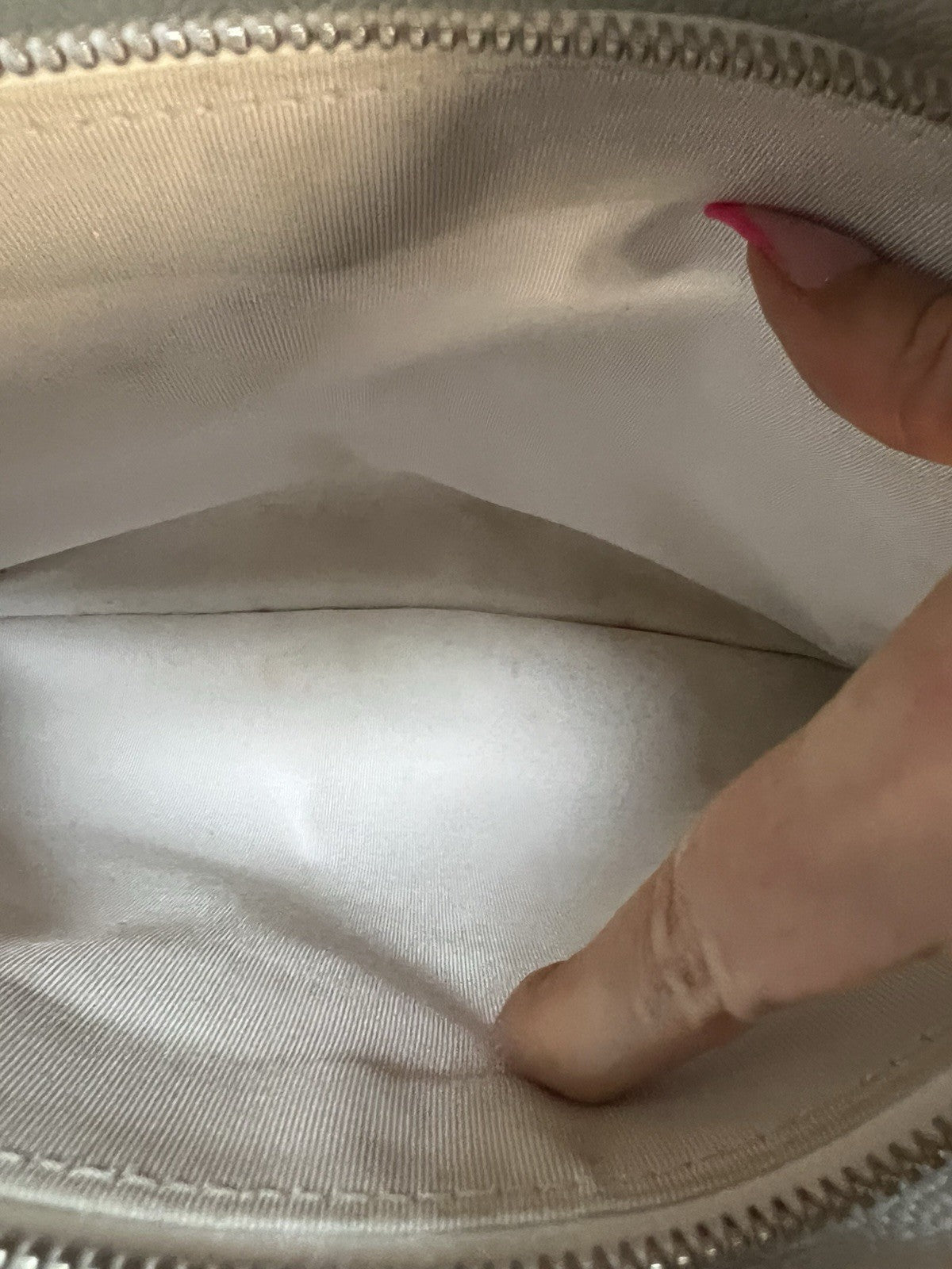 Chanel Caviar Quilted Grand Shopping Tote GST White W/Authenticity