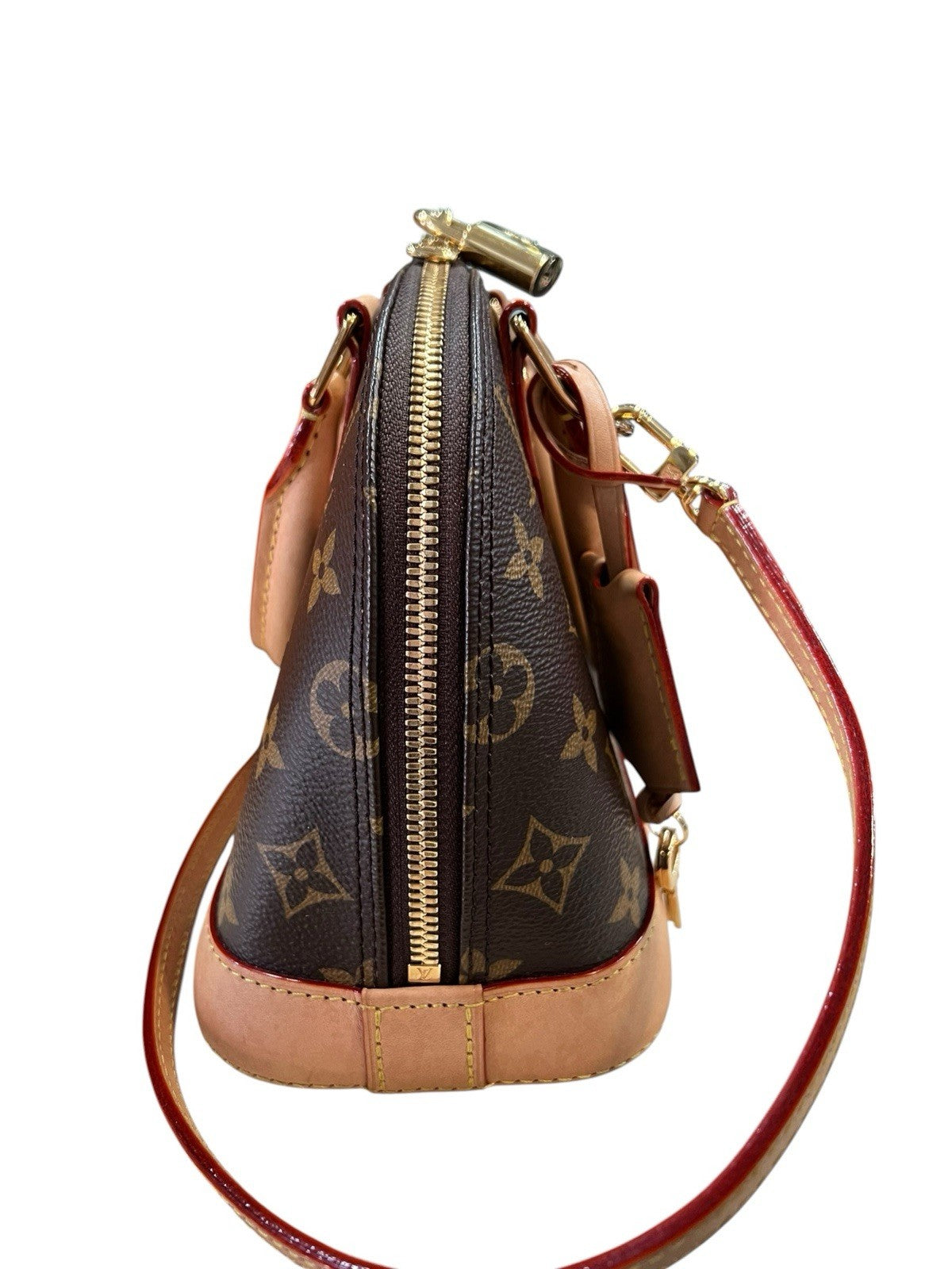 Louis Vuitton Monogram Alma BB W/Box Duster & Authenticity