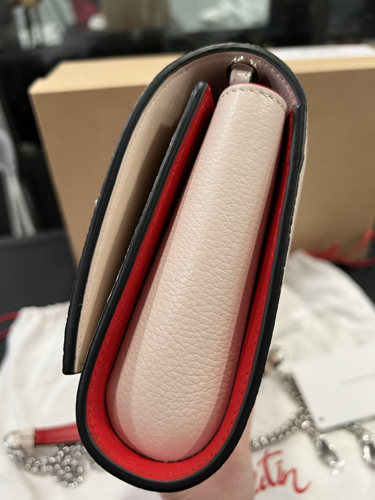Christian Louboutin Paloma WOC Loubinthesky & Spikes NIB