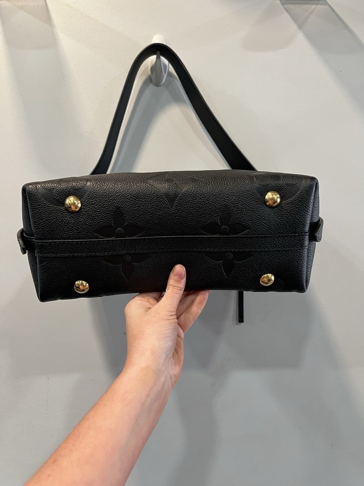 Louis Vuitton CarryAll PM Noir Empriente W/ Box Duster Certificate Retail $3350