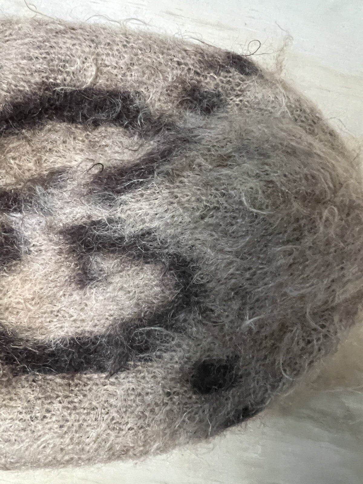 Gucci Signature G Mohair Beanie Size S