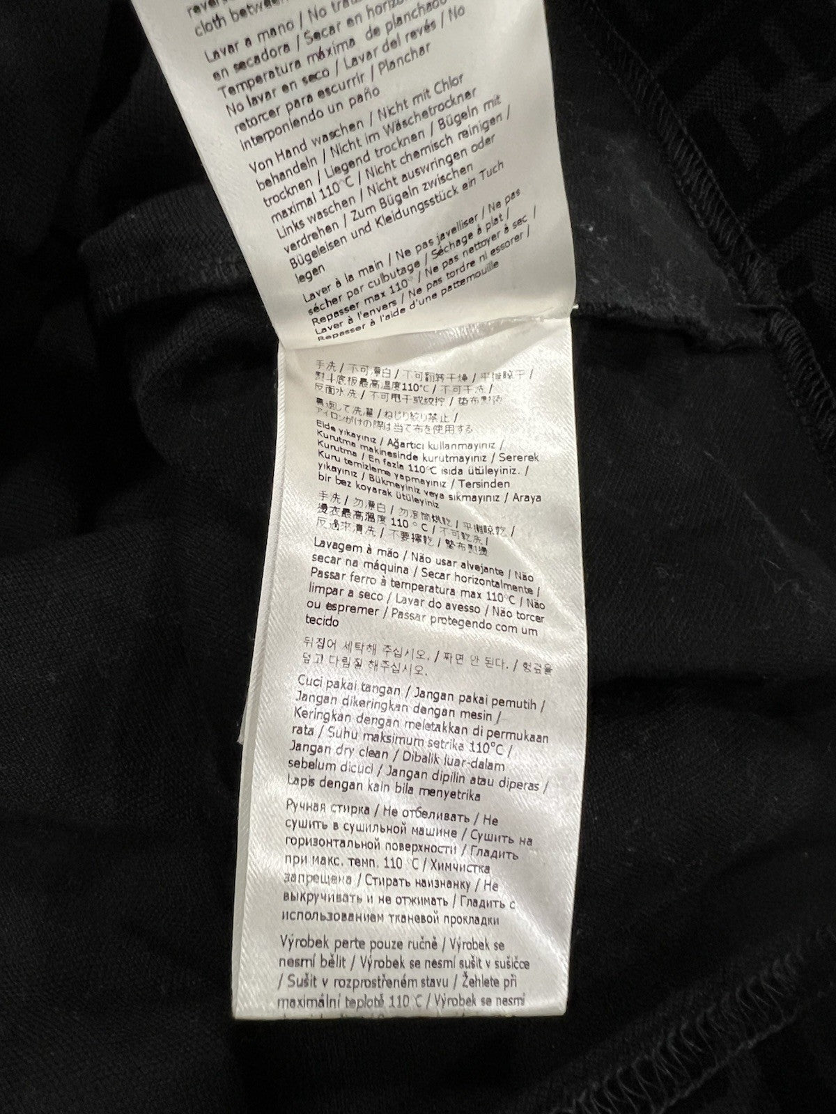 Fendi FF Motif Oversized T-Shirt Men's XS