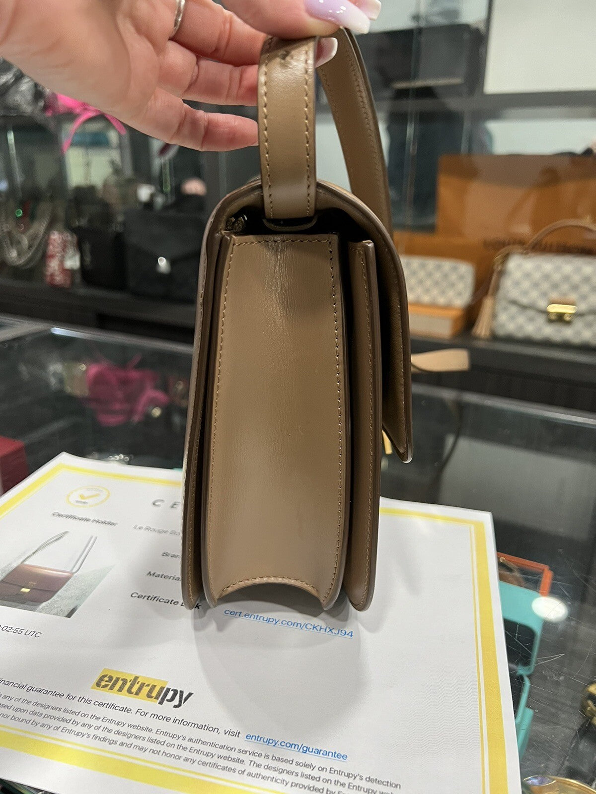 Celine Medium Classic Box Bag W/Certificate & Tags