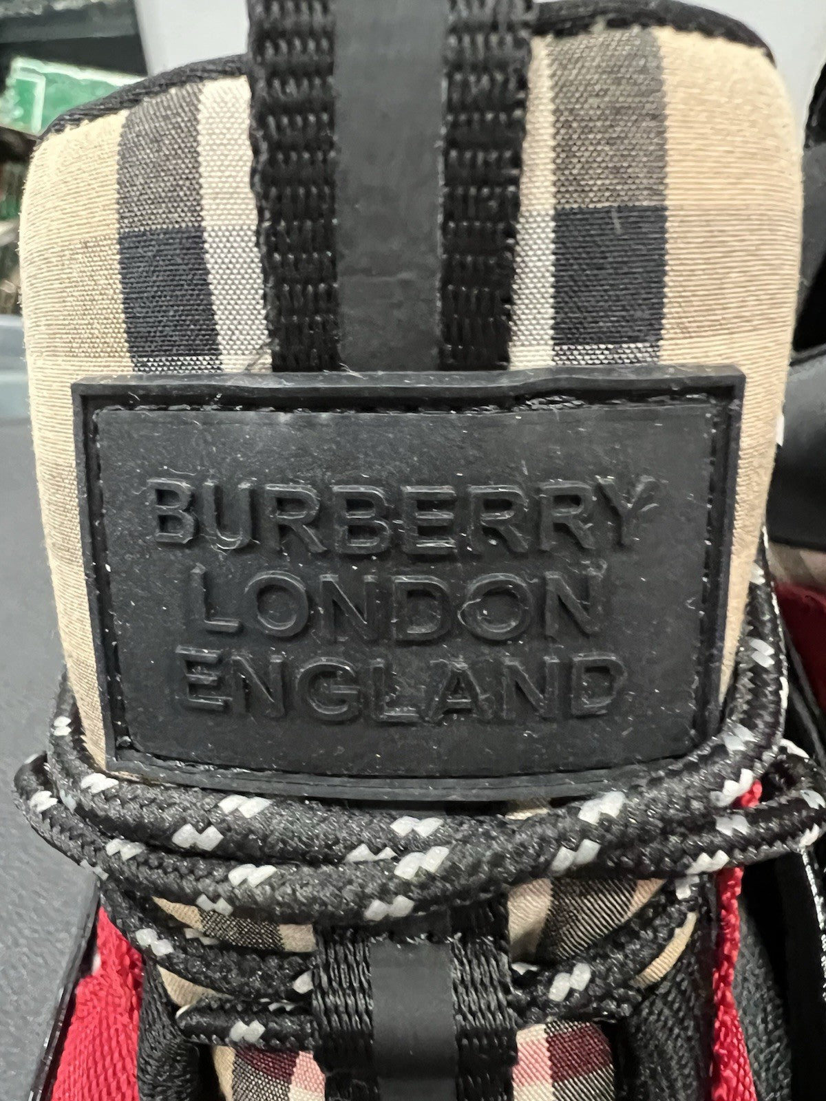 Burberry Vintage Check Chunky Sneakers Size 38/US8