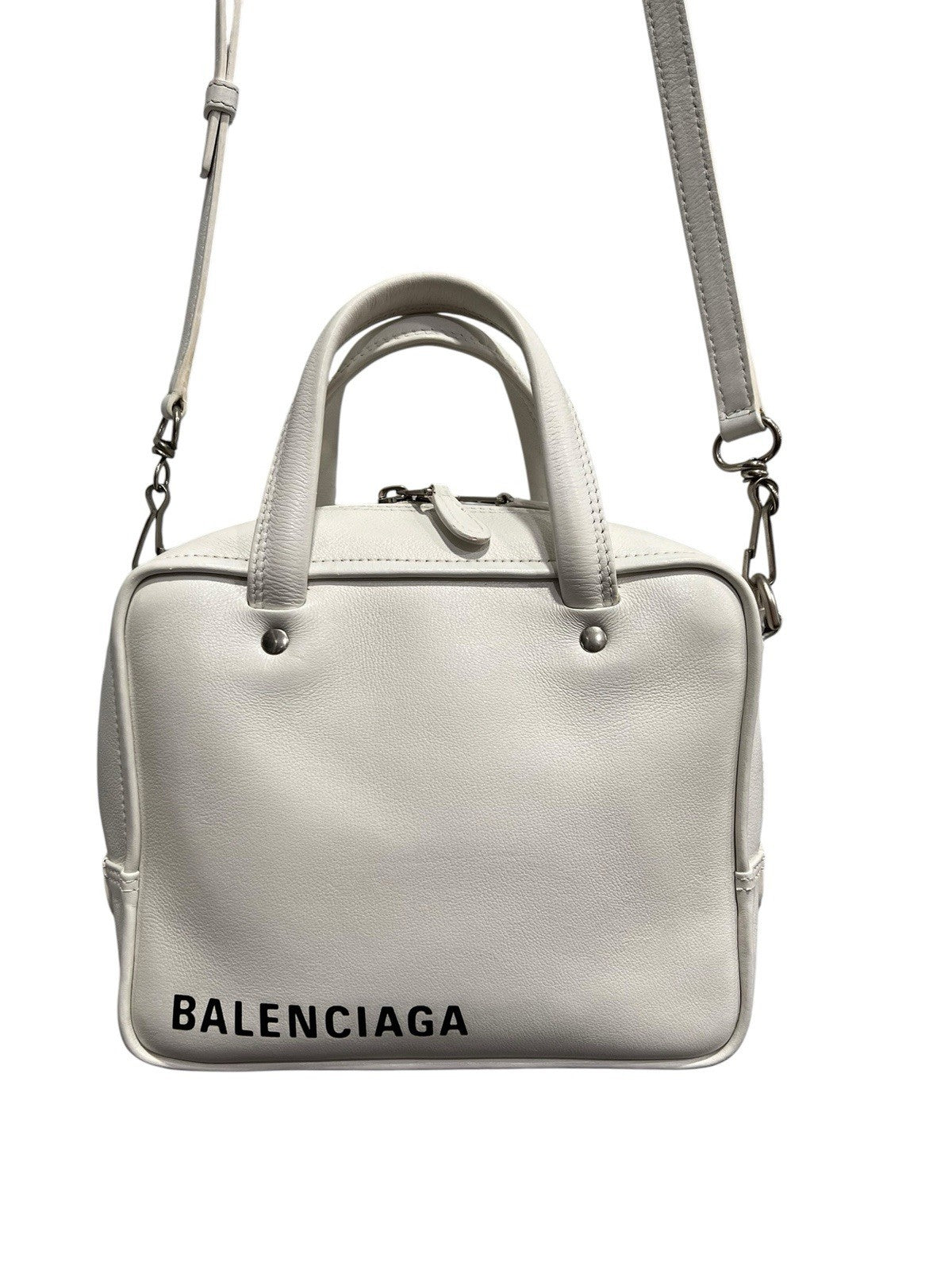 Balenciaga XS Triangle Square Bag With Authenticity