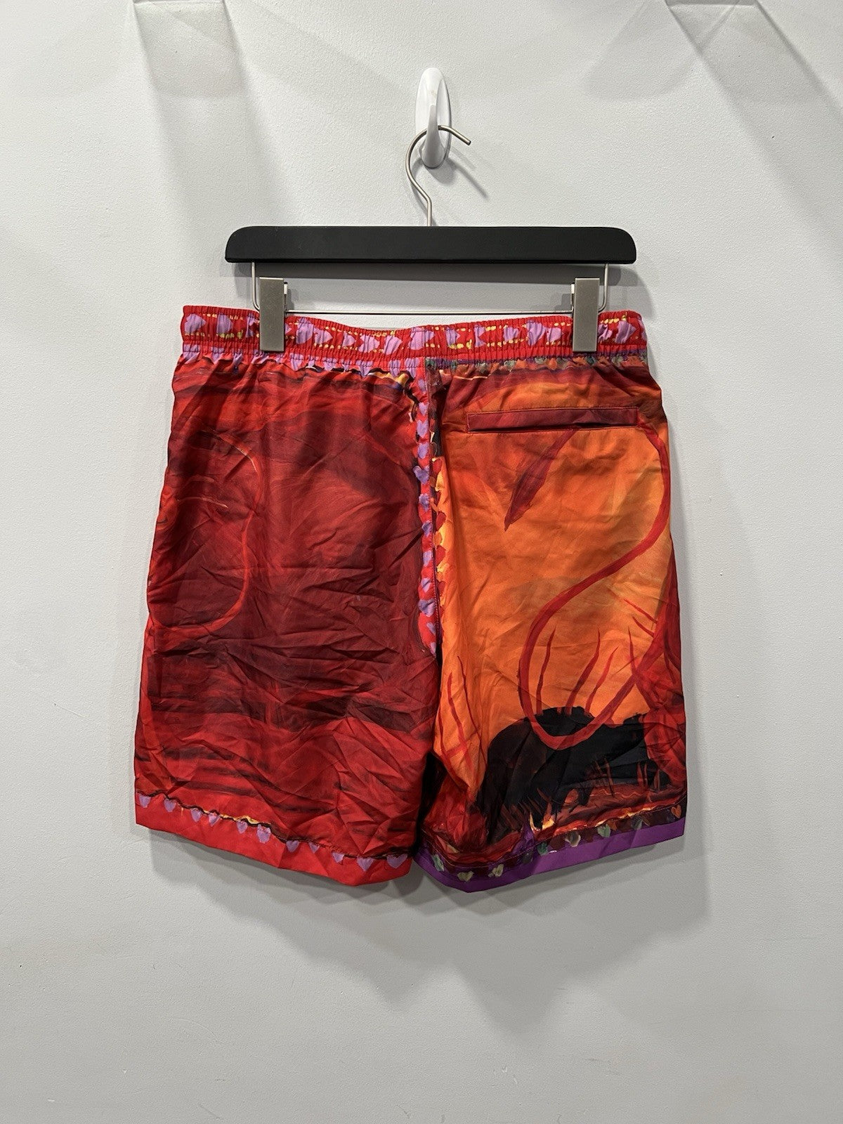Givenchy Multicolor Devil Pattern Swim Shorts NWT Size L