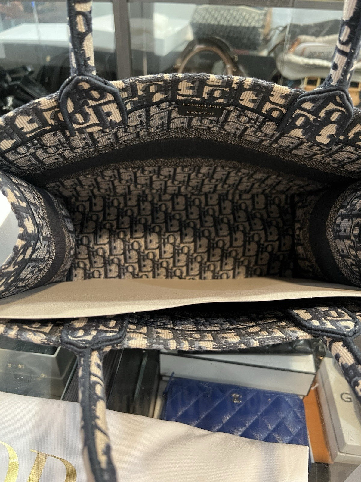 Christian Dior Medium Oblique Book Tote (NEW)