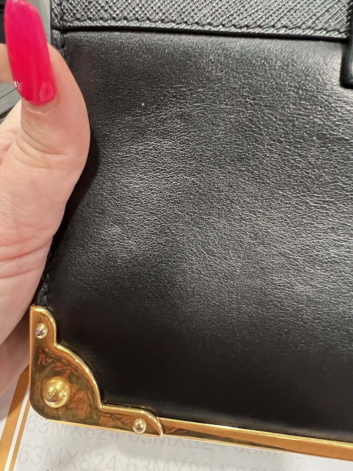 Prada Cashier Shoulder Bag With Certificate Of Authenticity