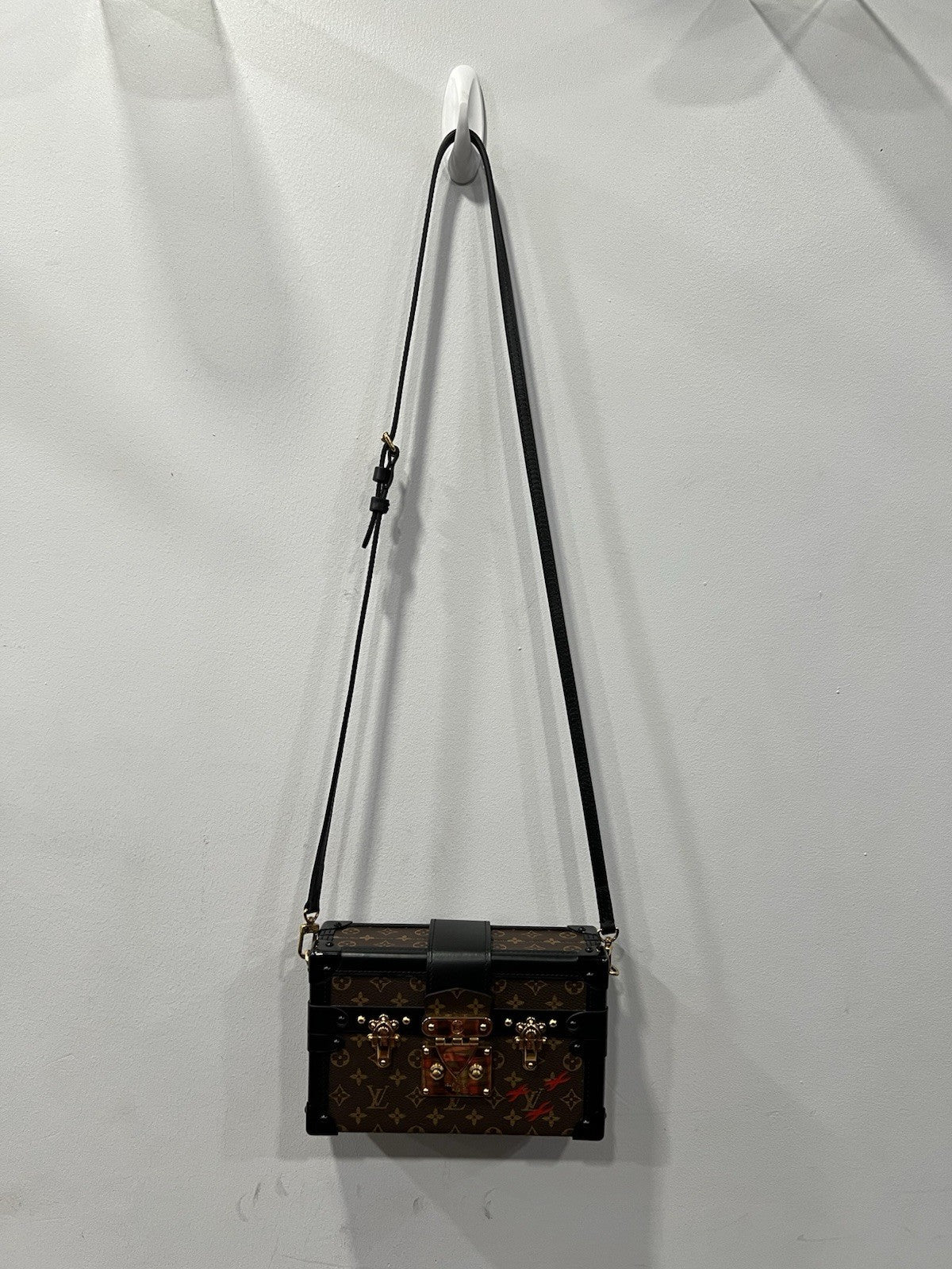 Louis Vuitton Petit Malle Souple Trunk Bag Box & Authenticity Retail $6400