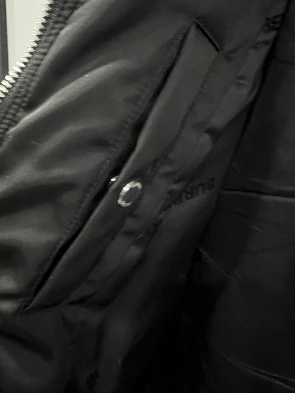 Burberry Men's Size M Mermaid Applique Bomber Jacket