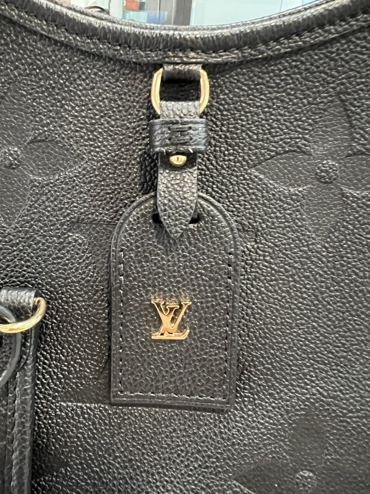 Louis Vuitton CarryAll PM Noir Empriente W/ Box Duster Certificate Retail $3350