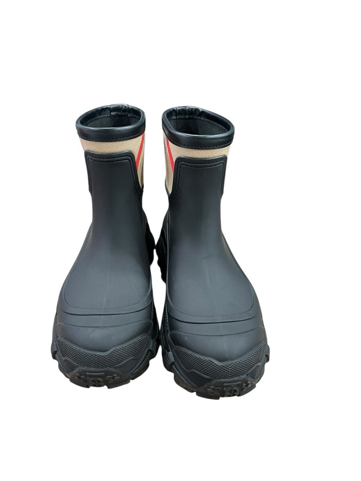 Burberry Plaid Short Rainboots Size 38/US8