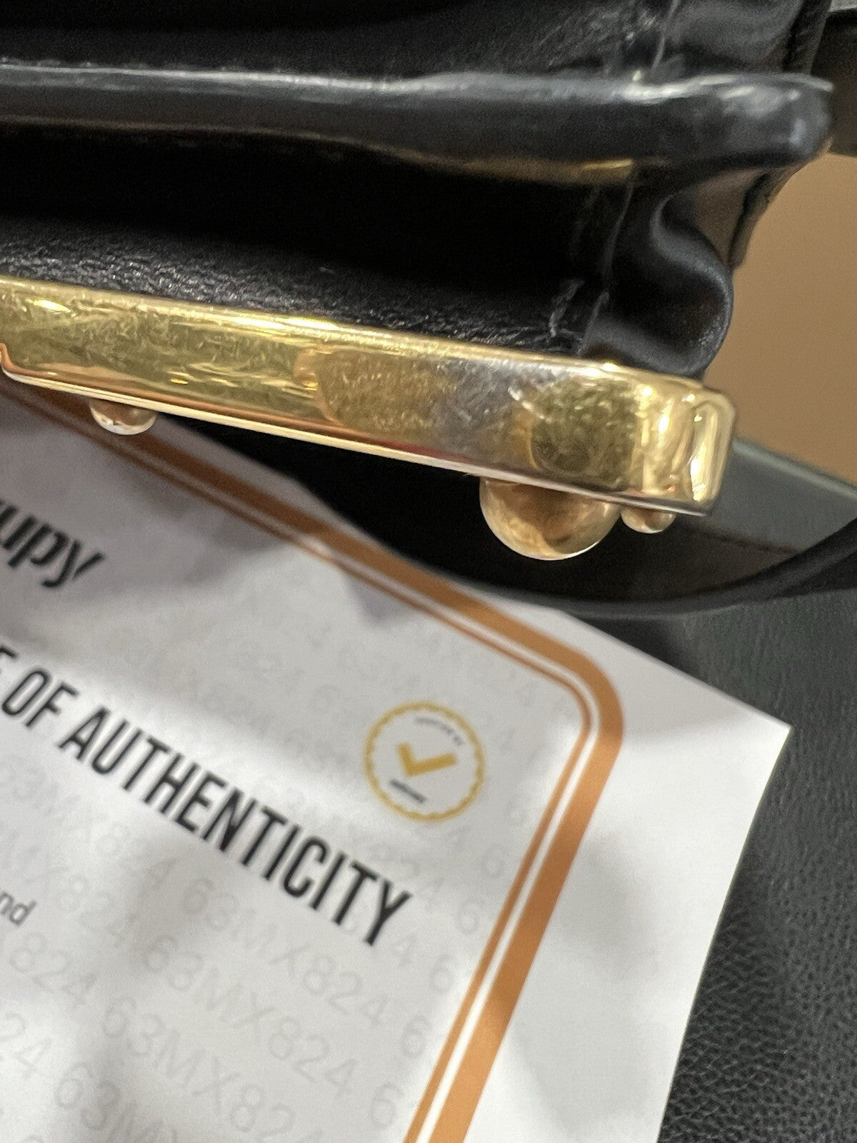 Prada Cashier Shoulder Bag With Certificate Of Authenticity