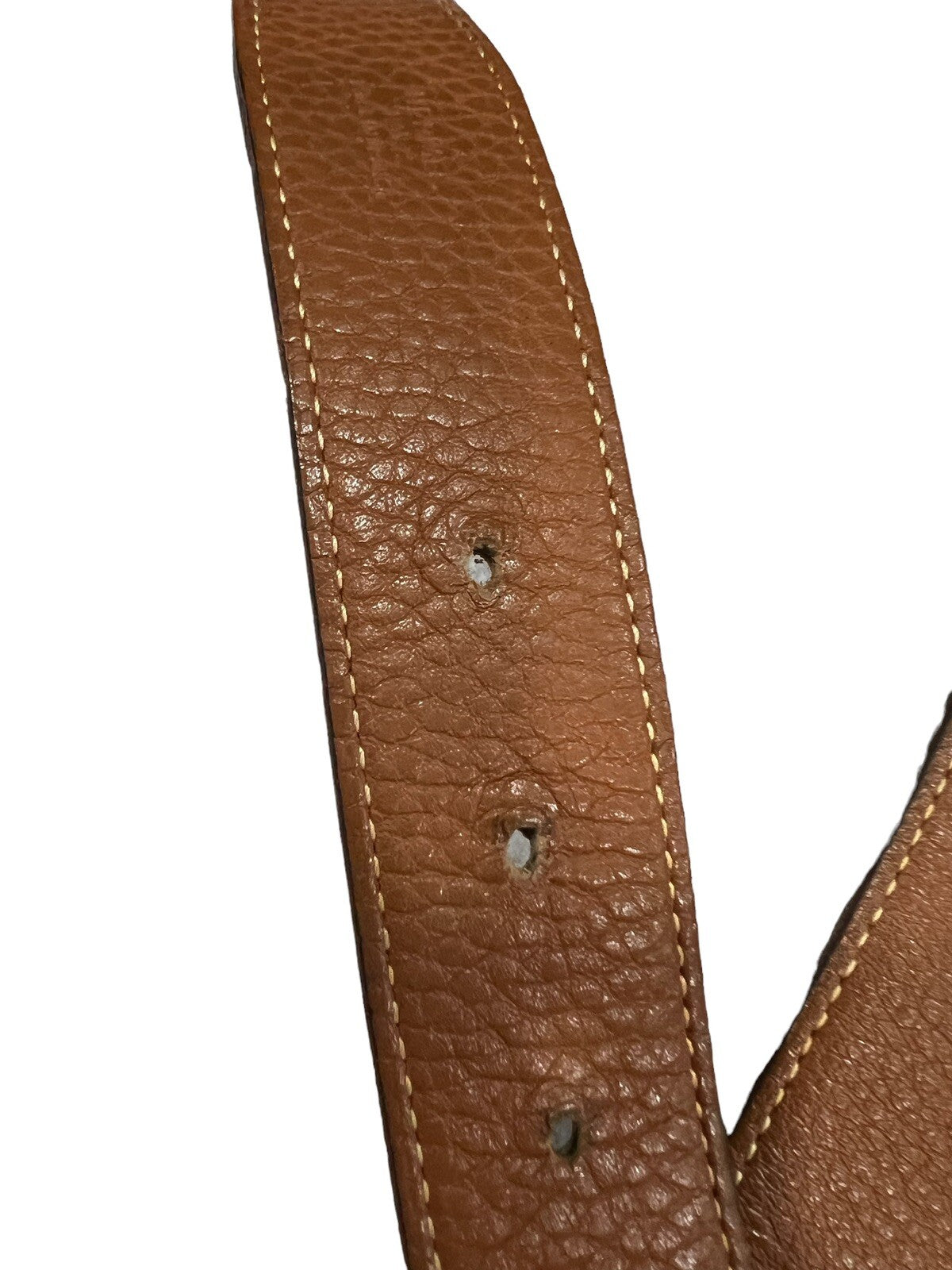 Hermes .925 H Buckle (RARE) Touraeg Croc & Reversible Belts Sz 85