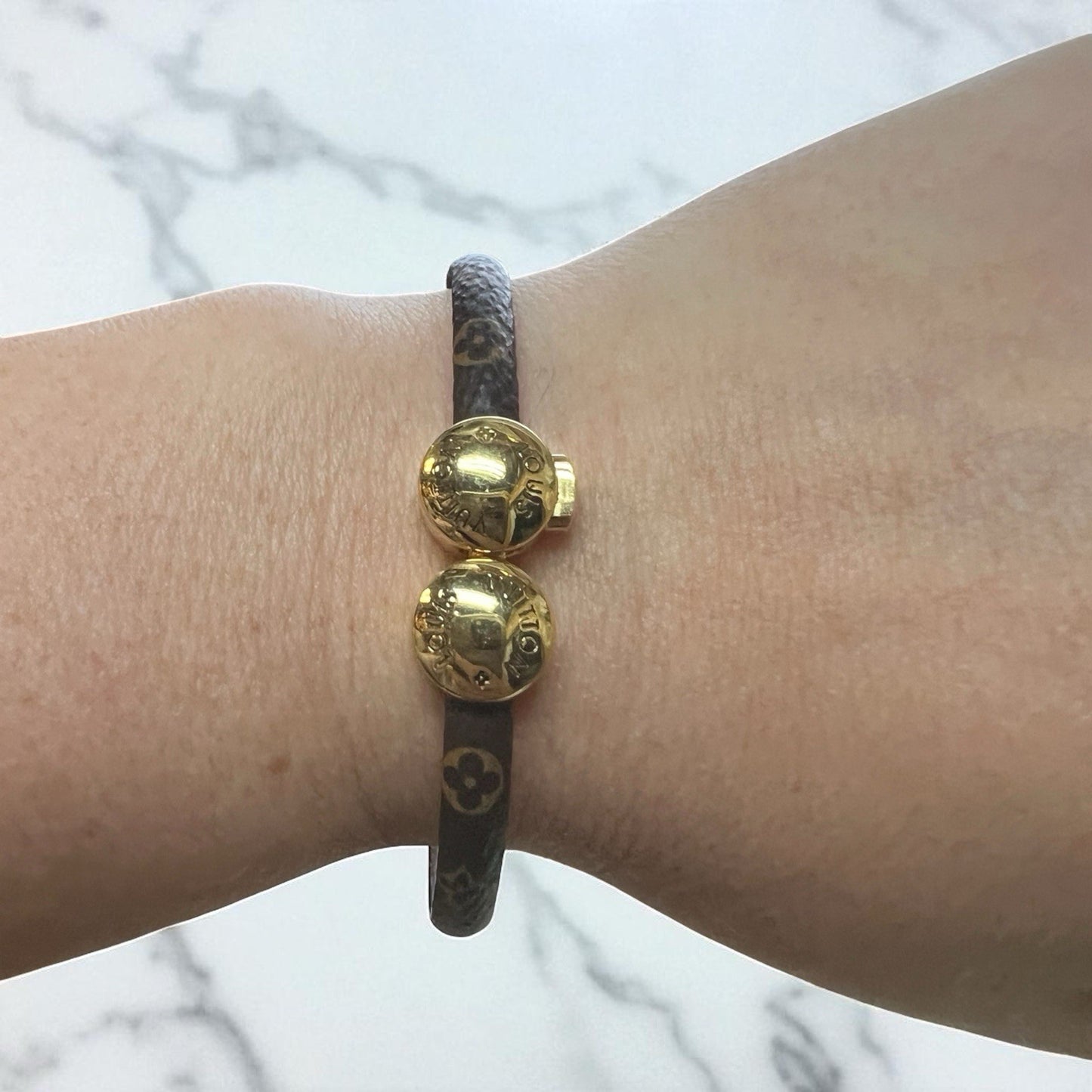 Louis Vuitton Historic mini monogram bracelet 2025 Retail $290