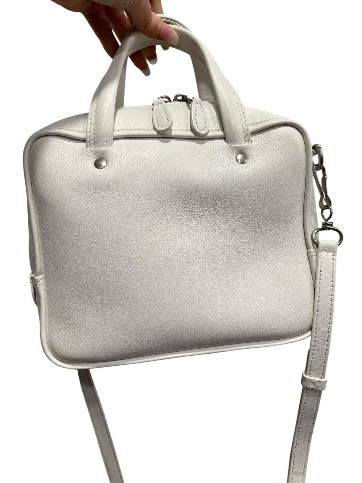 Balenciaga XS Triangle Square Bag With Authenticity