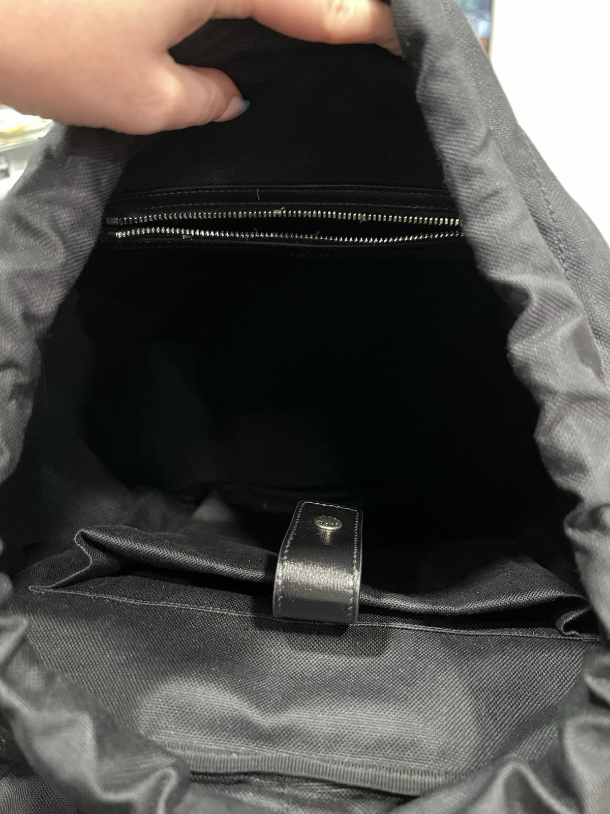 Gucci GG Black Supreme Azalea Medium Retro Backpack