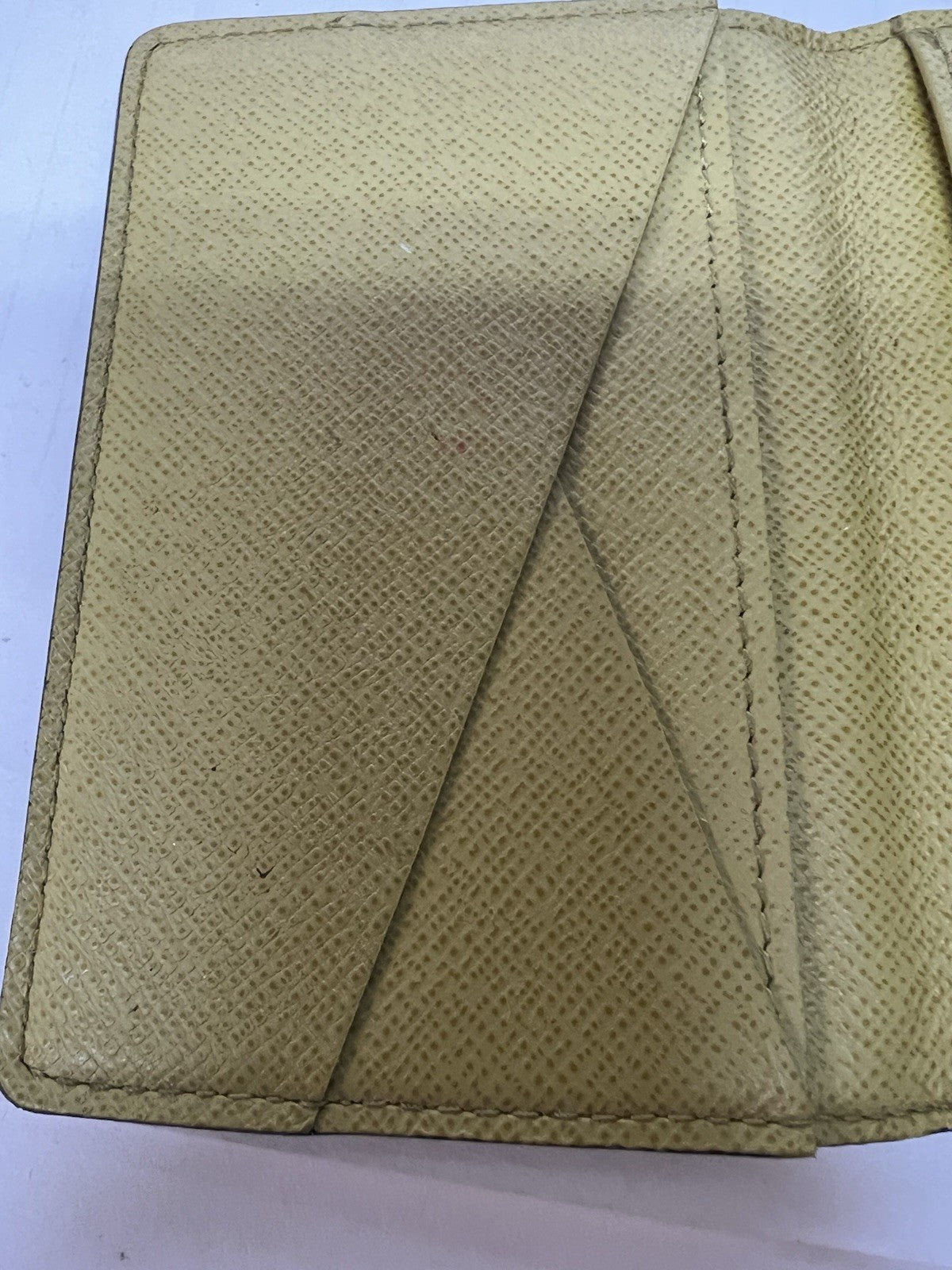 Louis Vuitton Pocket Organizer Damier Graphite Stamps Black With Authenticity