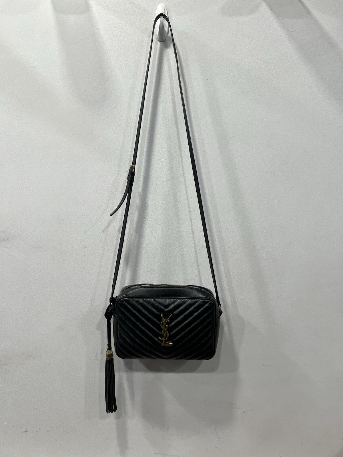 YSL Saint Laurant Black/Gold With Authenticity Retail $1790