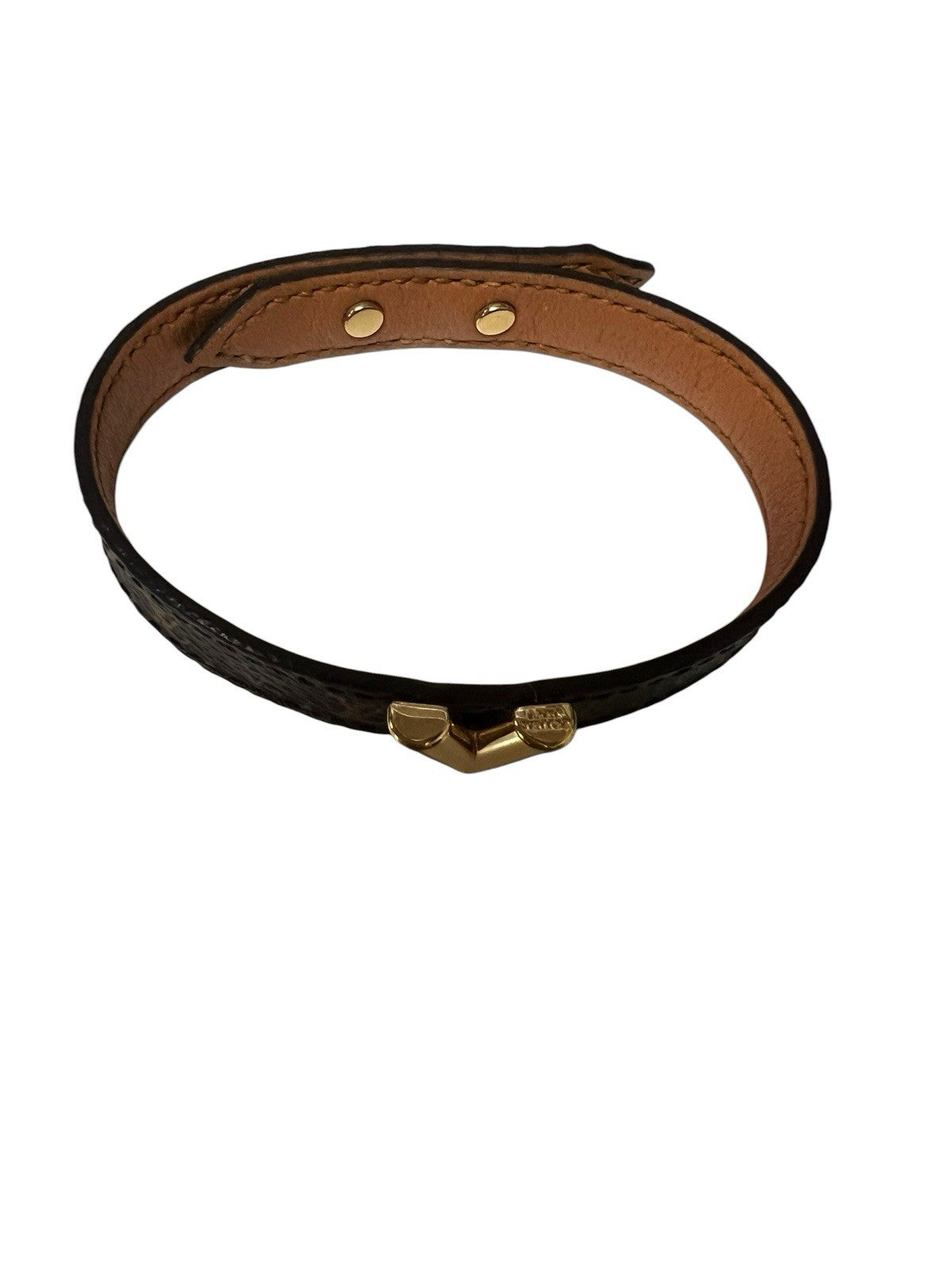 Louis Vuitton Essential V Bracelet Retail 19 $315 AUTHENTIC 7"