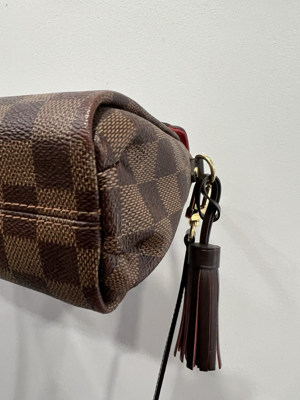 Louis Vuitton Damier Ebene Croisette Crossbody W/Authenticity