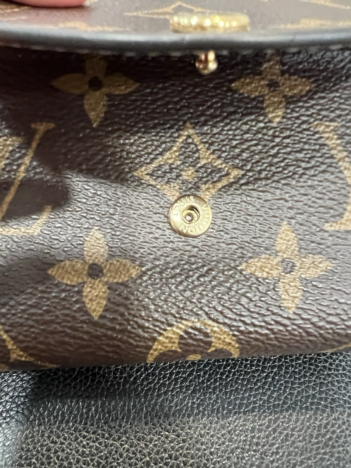 Louis Vuitton Monogram Rosalie Coin/Card Purse Ballerine With Authenticity