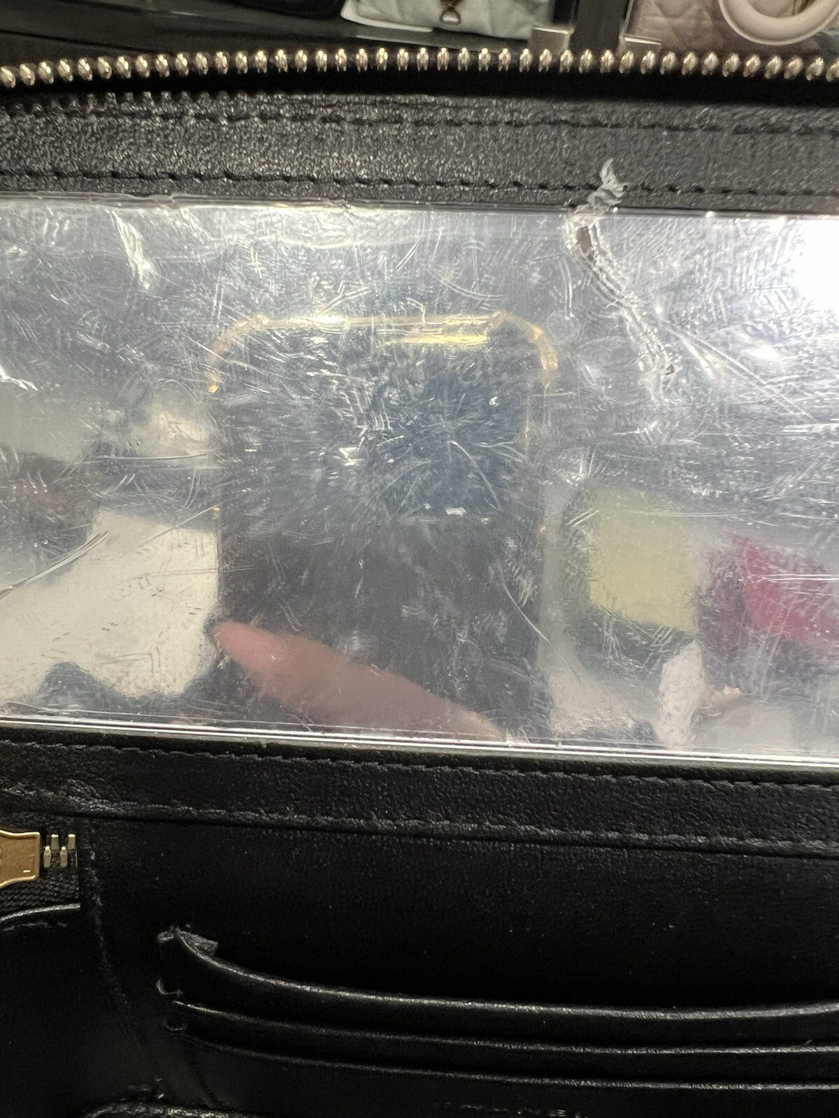 Chanel Charm Chain Vanity Lambskin Case W/Certifiacte Of Authenticity