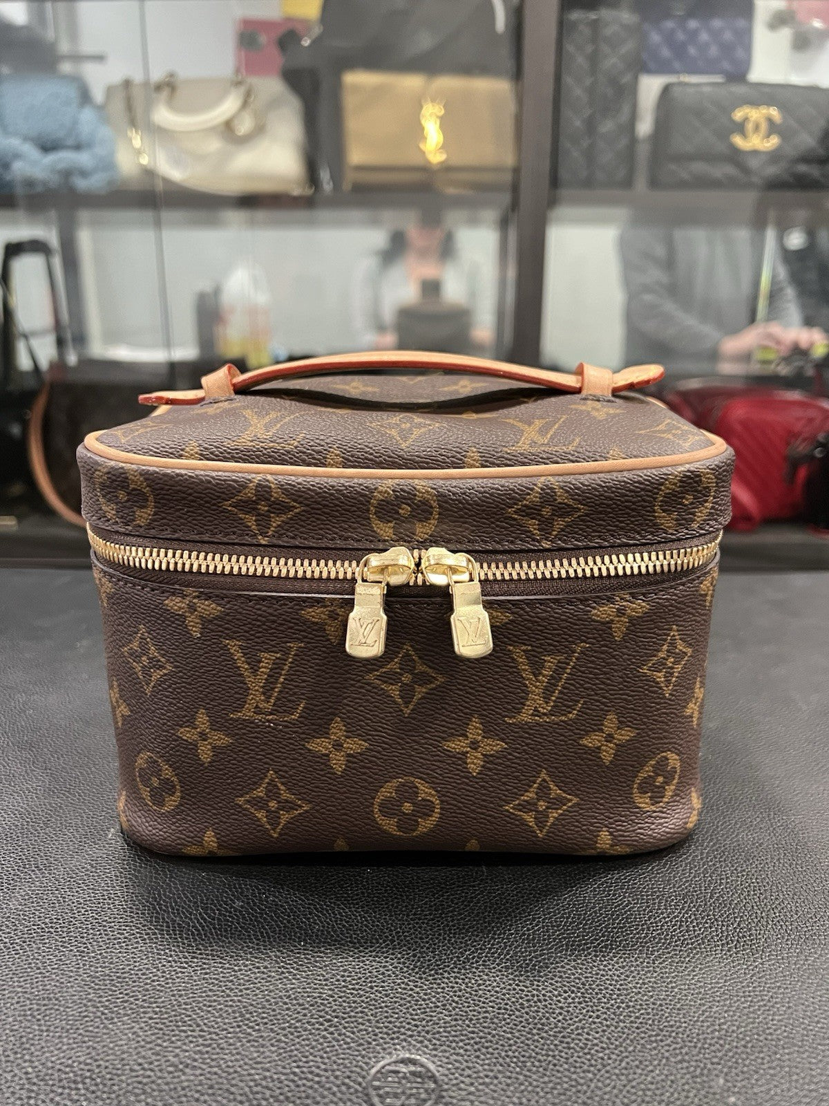 Louis Vuitton Nice Mini Canvas Bag Monogram With Authenticity