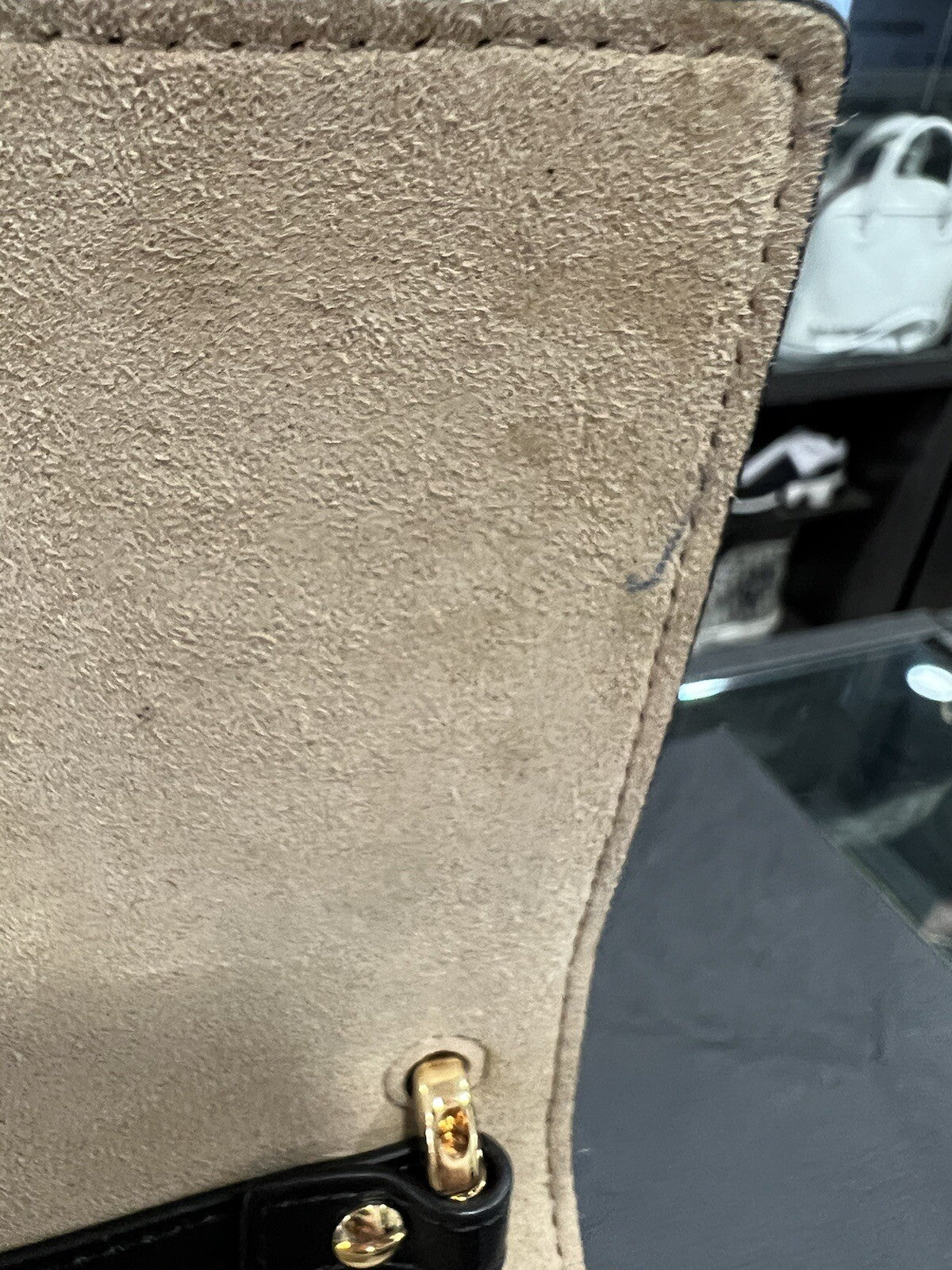 Fendi Kan U Small Top Handle Bag W/Certificate of Authenticity