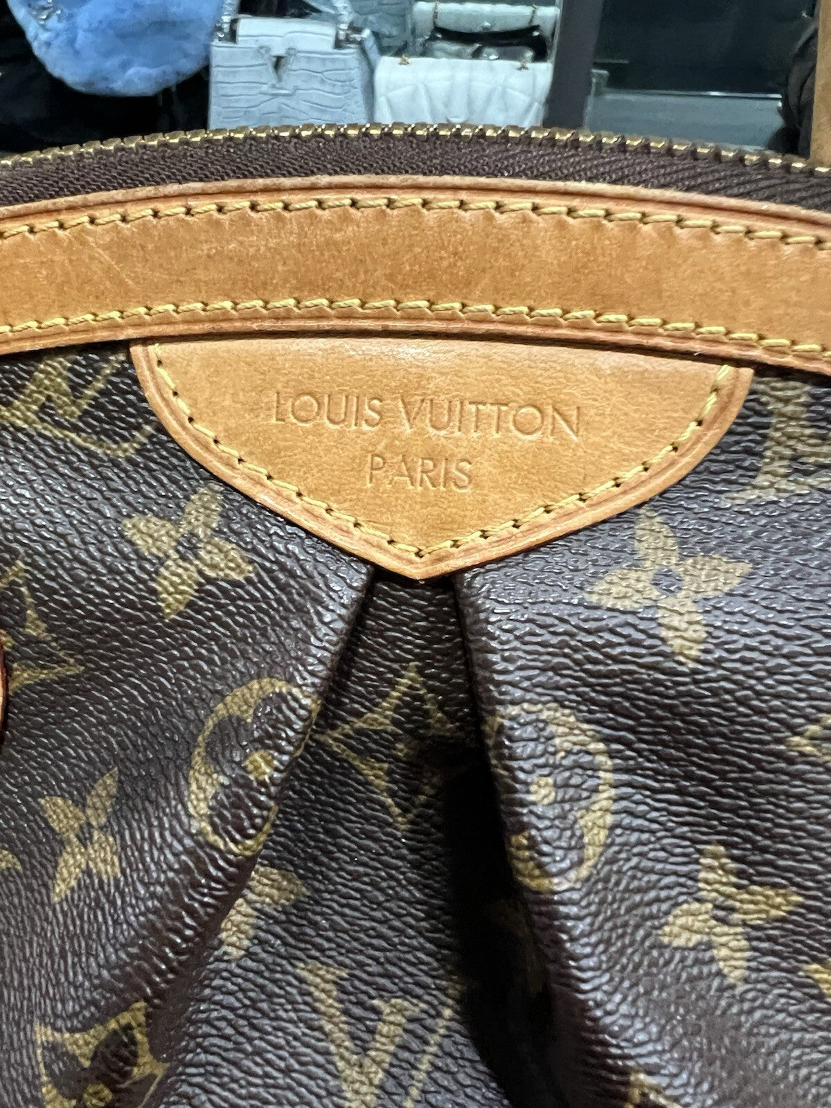 Louis Vuitton Monogram Tivoli PM W/Certificate Of Authenticity